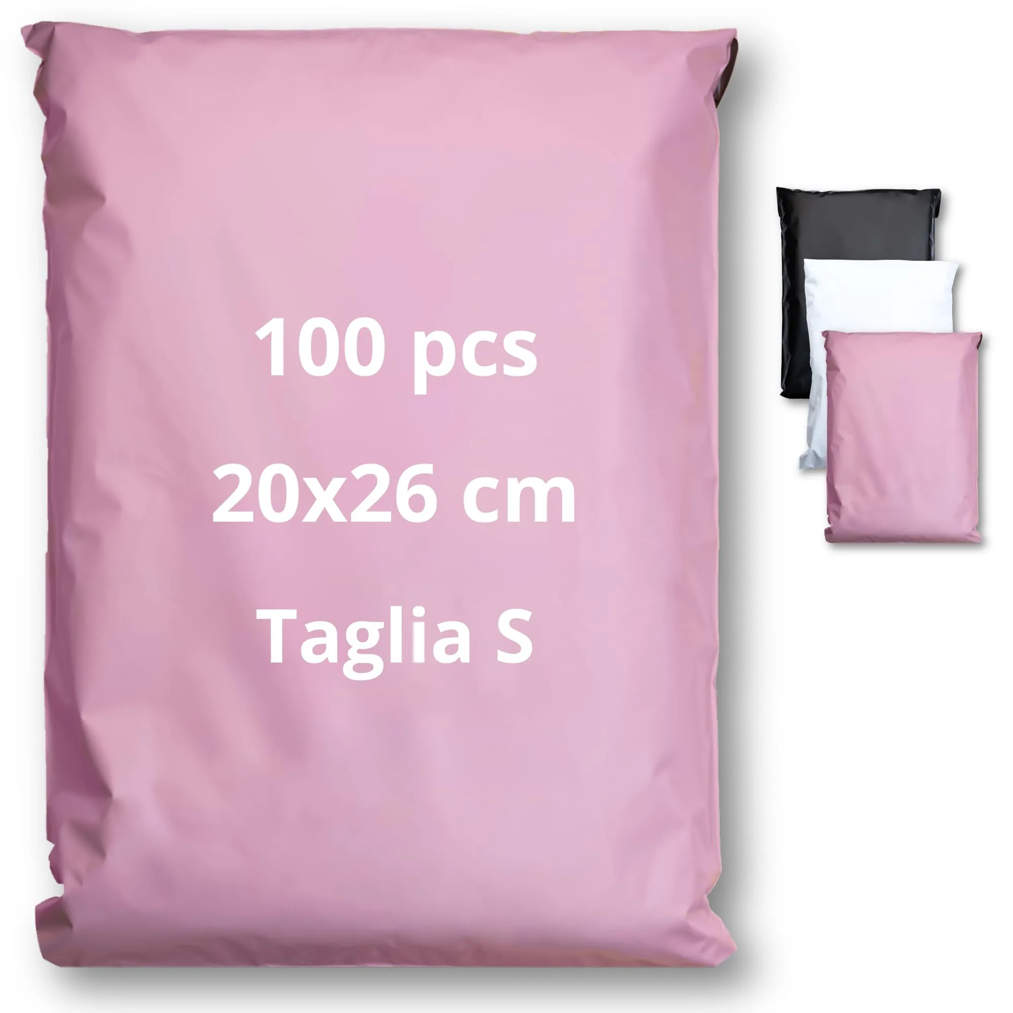 EmballaX Buste per Spedizioni Vinted, Taglia S, 20x26cm, 100 Pezzi - immagine 1