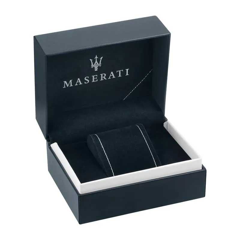 Maserati Jewels Bracciale Uomo in Acciaio, Ceramica Blu e PVD Gun - JM221ATZ01 - immagine 8