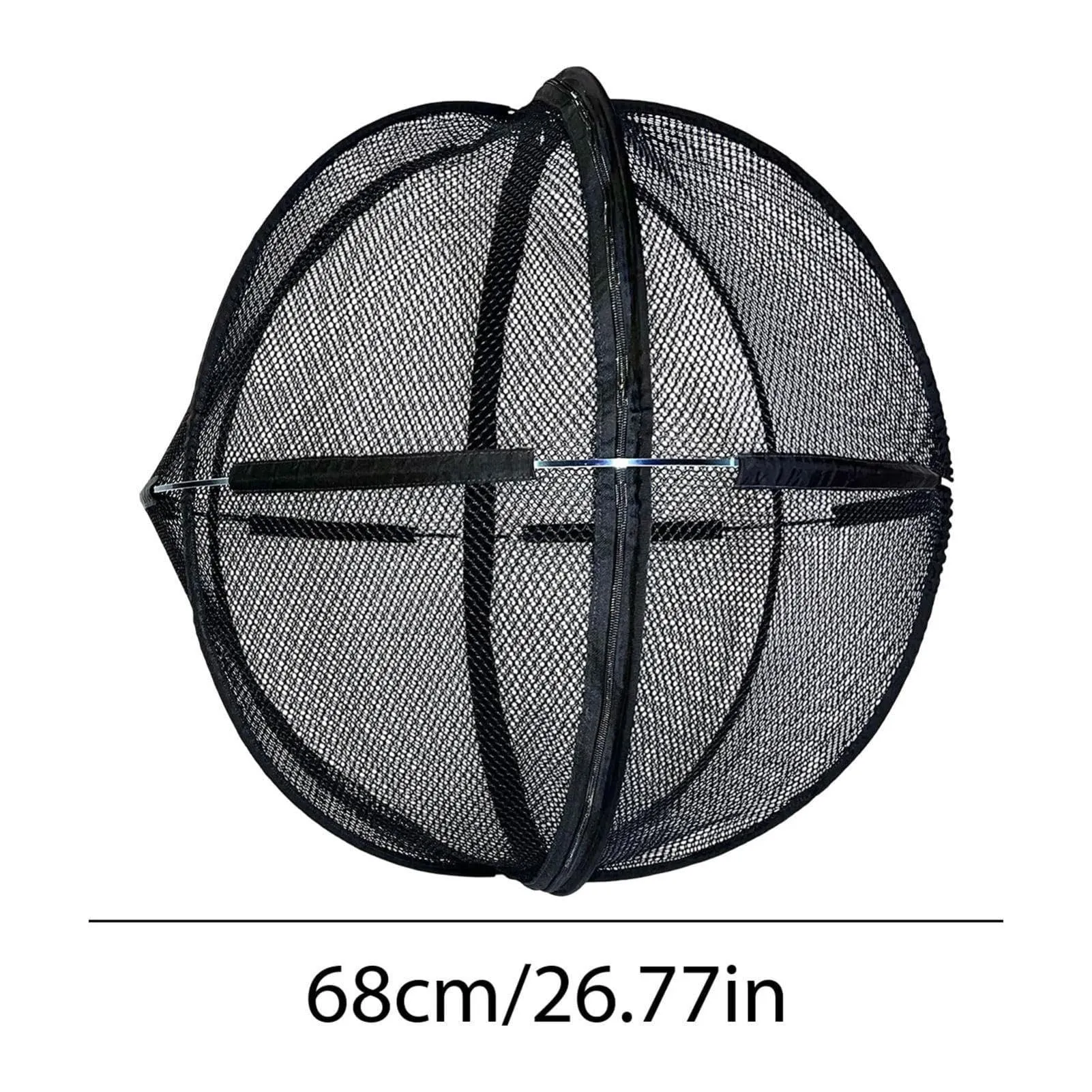 Generic Box Indoor per Gatti con Mesh Traspirante e Palla Roller Toy, 68,6 cm - immagine 4