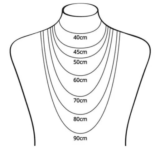 Aka Gioielli Collana in Argento Sterling 925 Rodiato Maglia Grumetta Cubana 3 mm, 60 cm - immagine 7