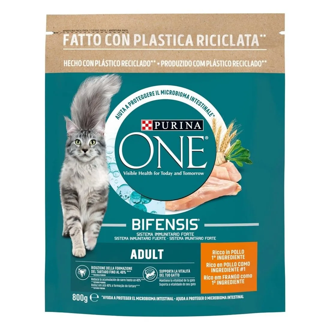Purina One Adult Pollo & Cereali Integrali Bifensis - immagine 1