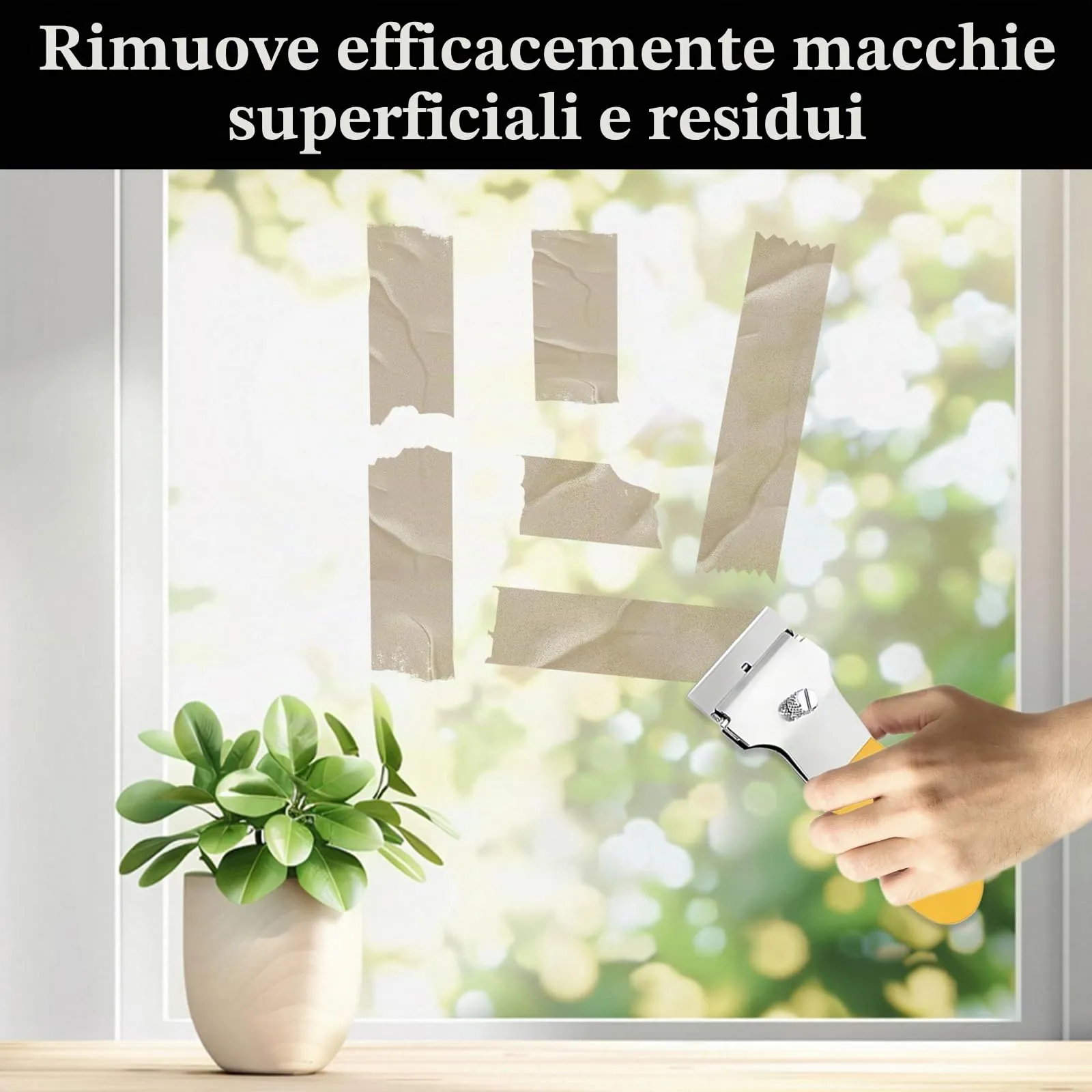 Vlecexs Lame di Ricambio per Raschietti in Acciaio Inox, 100 Pezzi - immagine 2