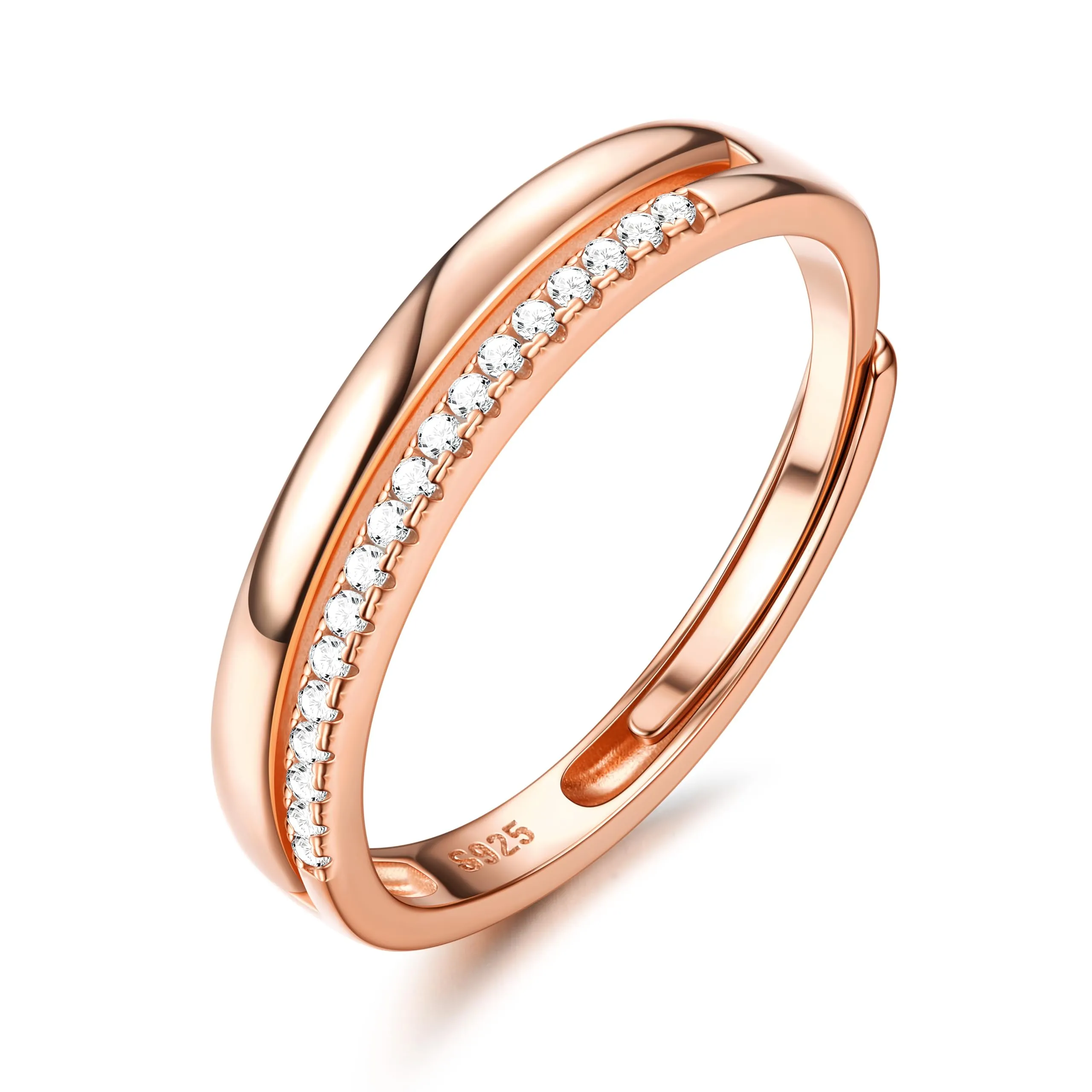 Adramata Anello Donna in Argento 925 Regolabile - immagine 1