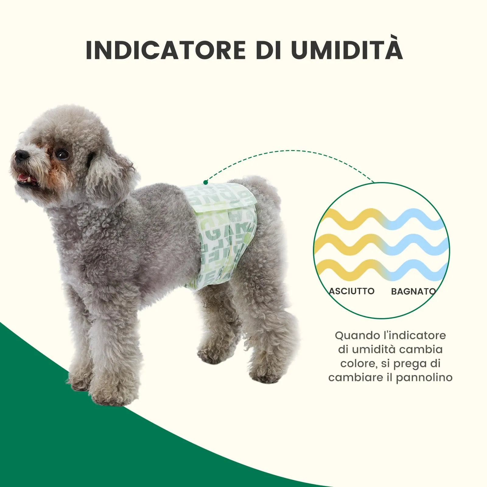 Gardner Pet Pannolini per Cani Maschi, Taglia L, 50 Pezzi - immagine 4