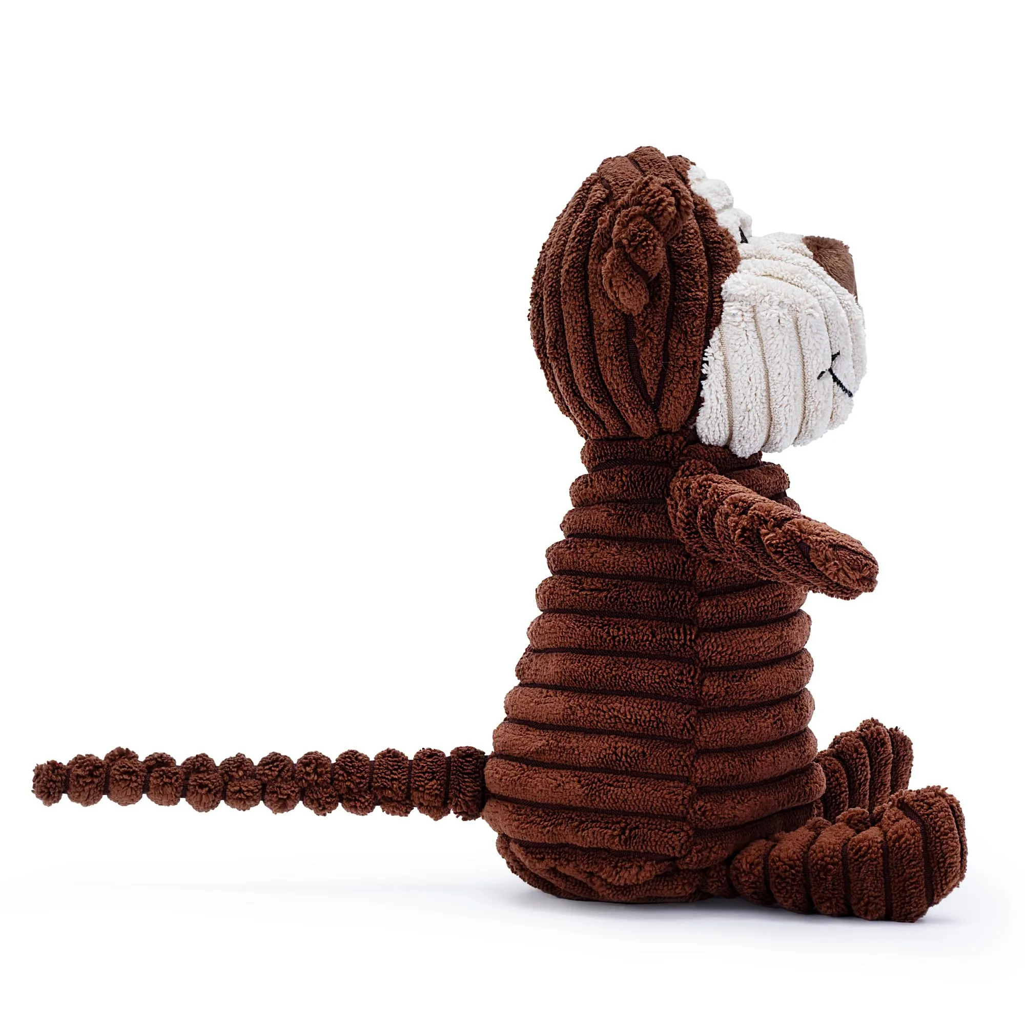 Zappi Co Scimmia in peluche con squeaker per cani di piccola/media taglia - immagine 3