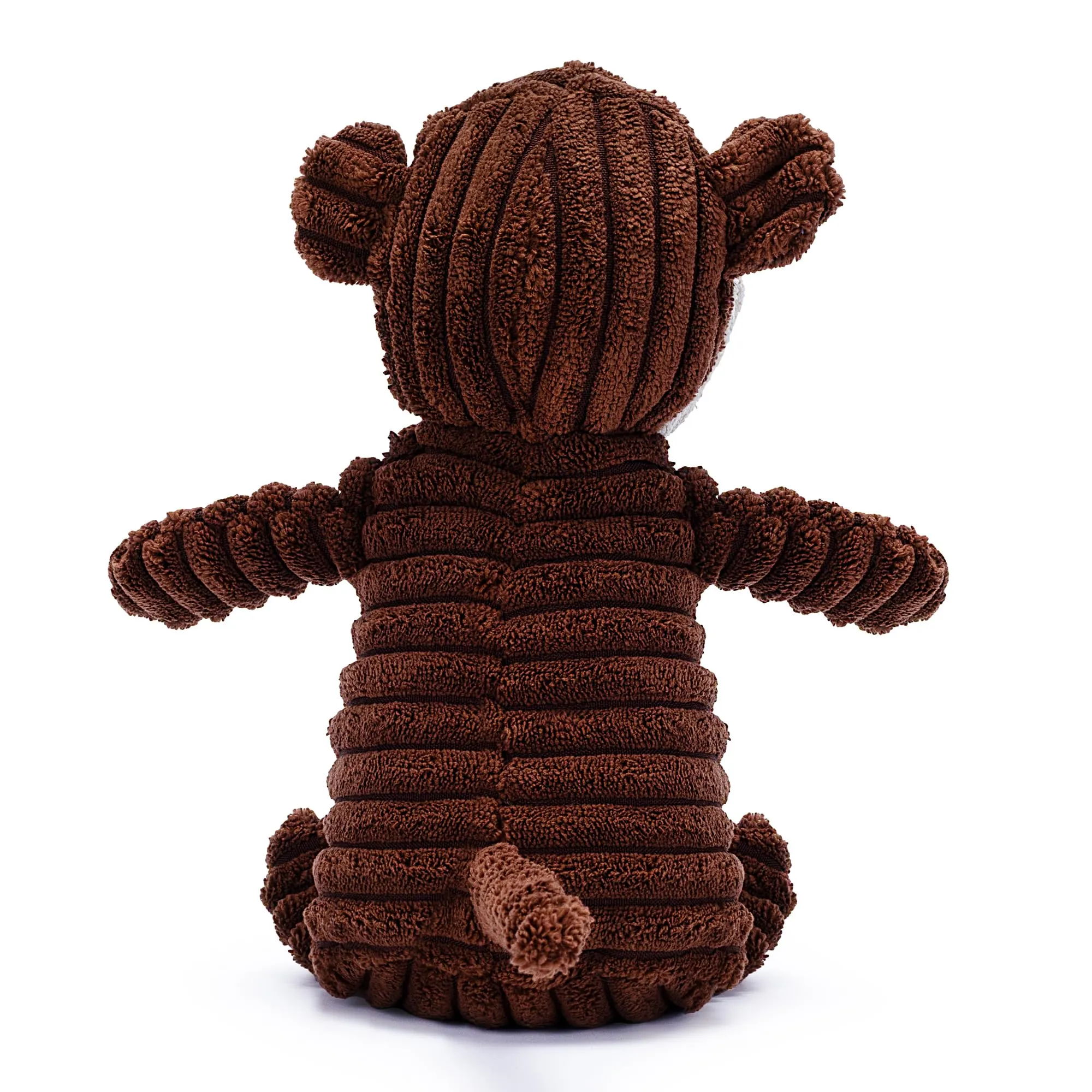 Zappi Co Scimmia in peluche con squeaker per cani di piccola/media taglia - immagine 4