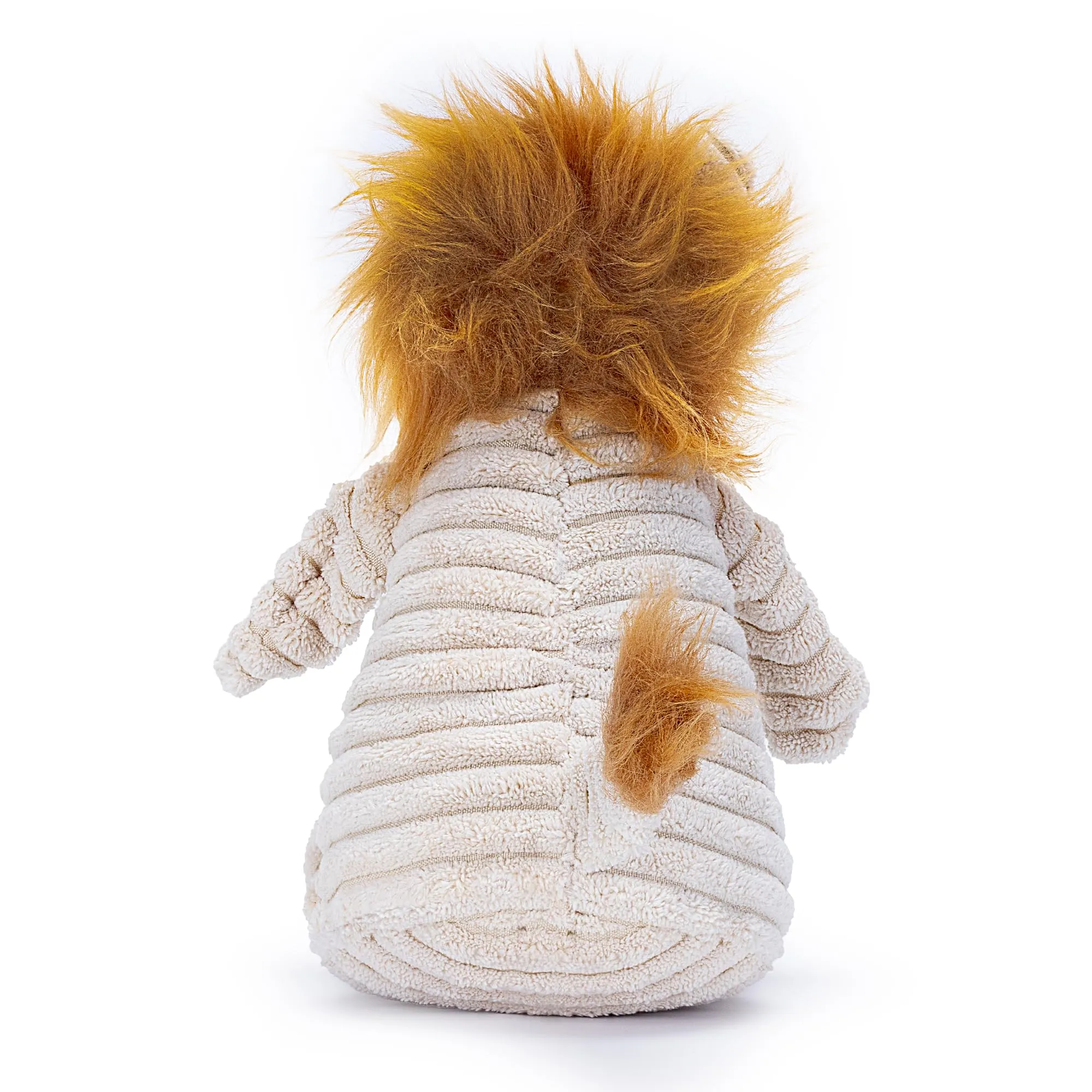 Zappi Co Leone marrone in peluche con squeaker per cani di piccola/media taglia - immagine 4