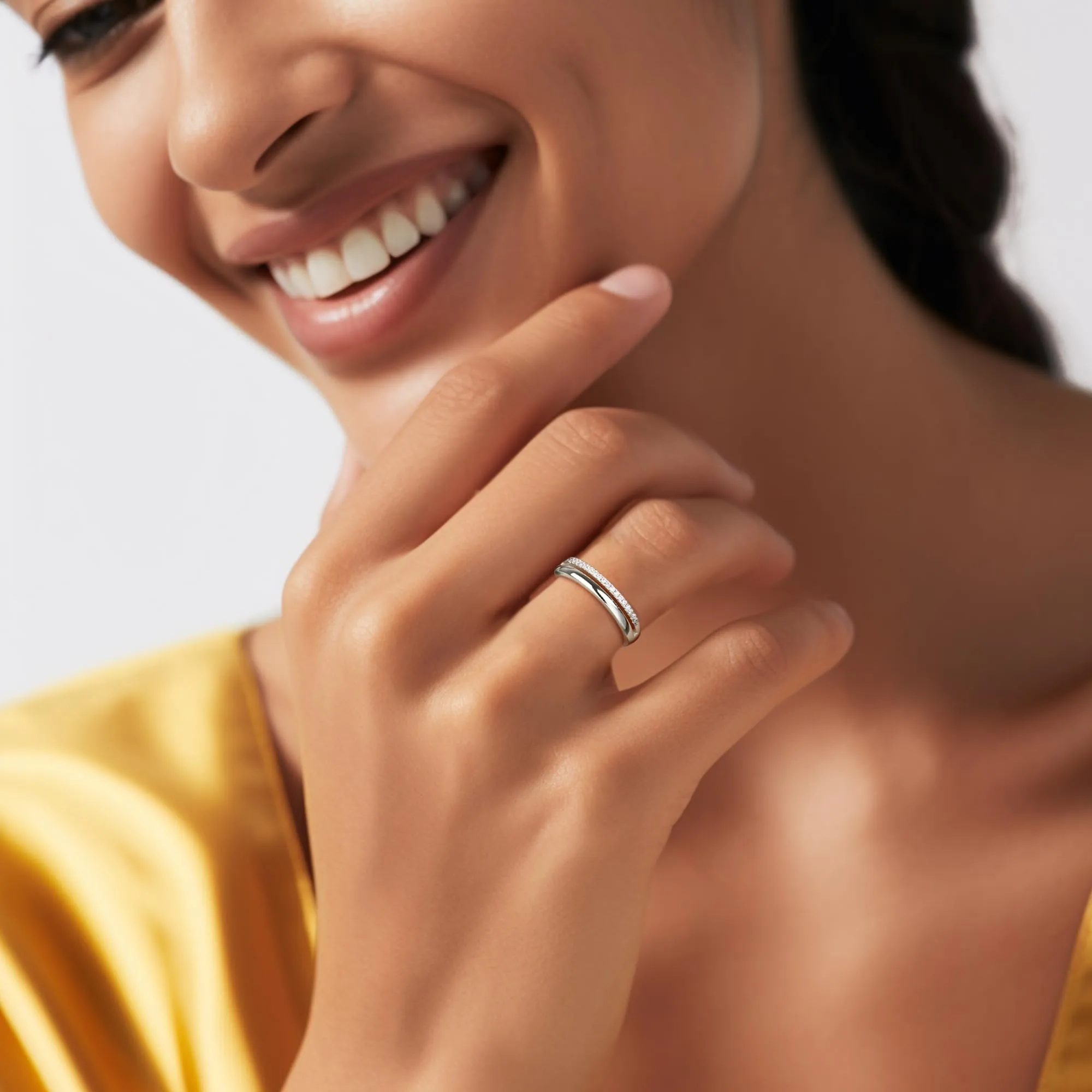 Adramata Anello Donna in Argento 925 Regolabile - immagine 4