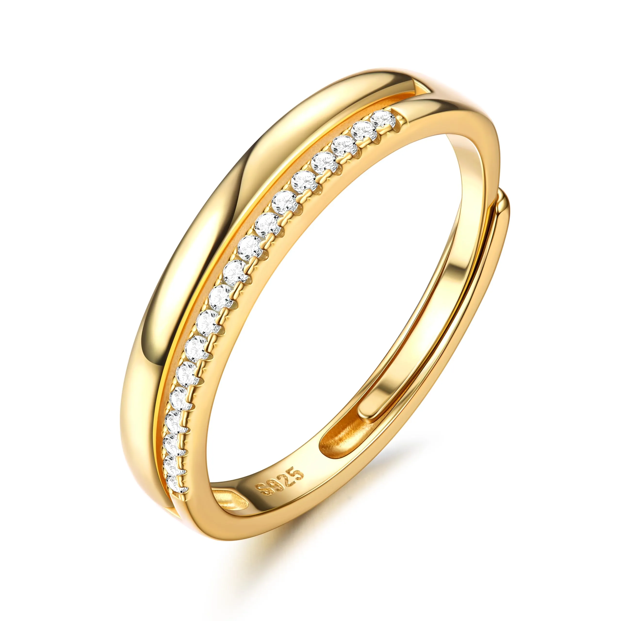 Adramata Anello Donna in Argento 925 Regolabile - immagine 1