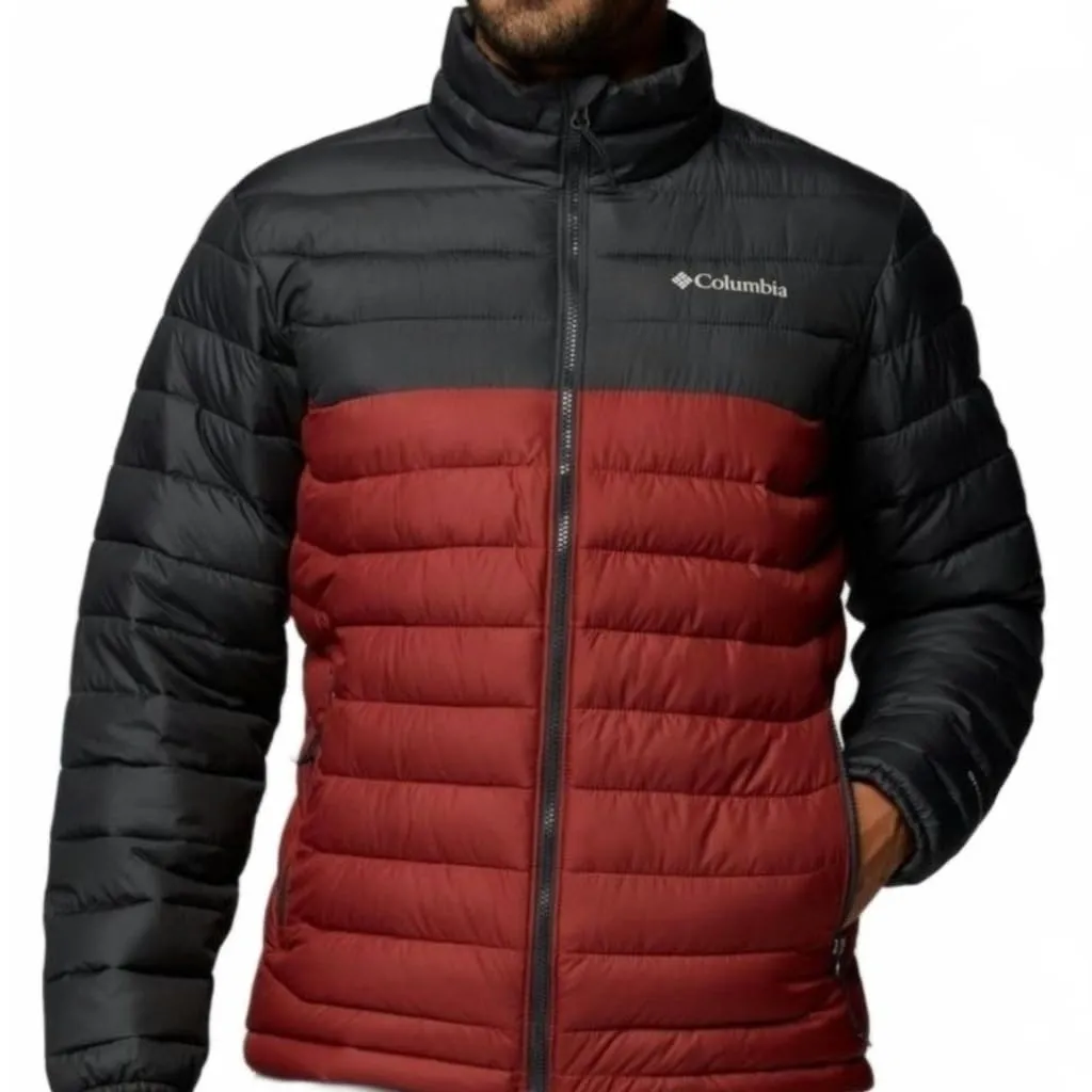 Columbia Powder Lite II Giacca - Rosso - M - immagine 1