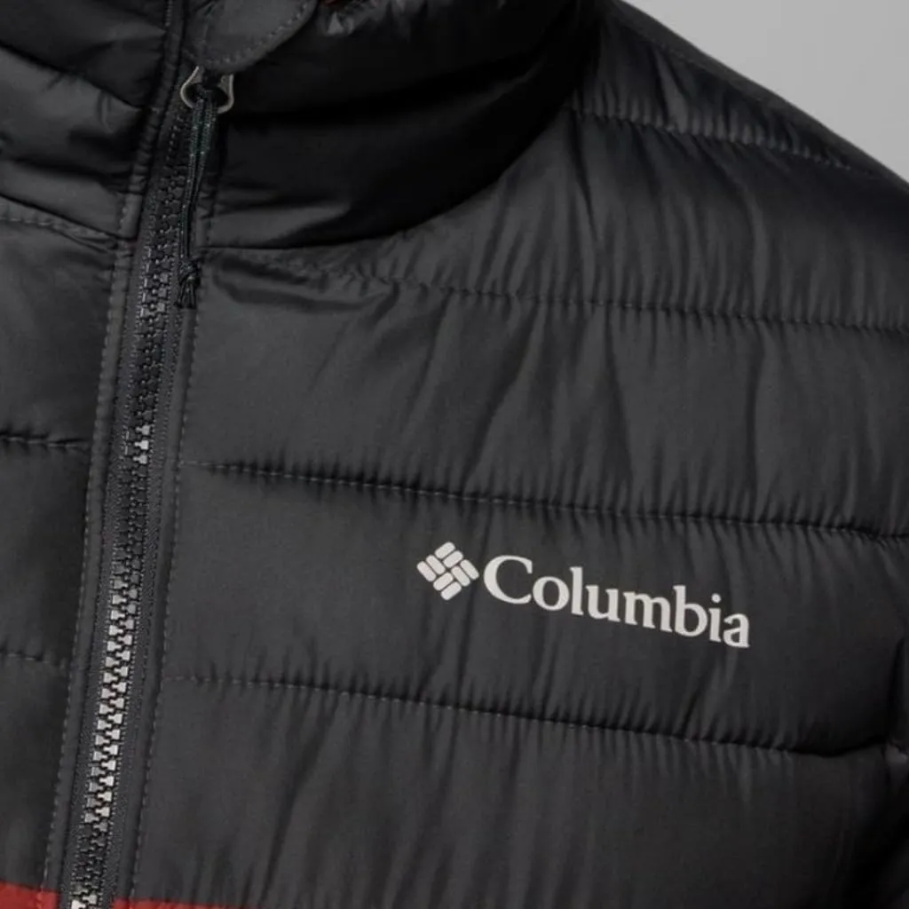 Columbia Powder Lite II Giacca - Rosso - M - immagine 5