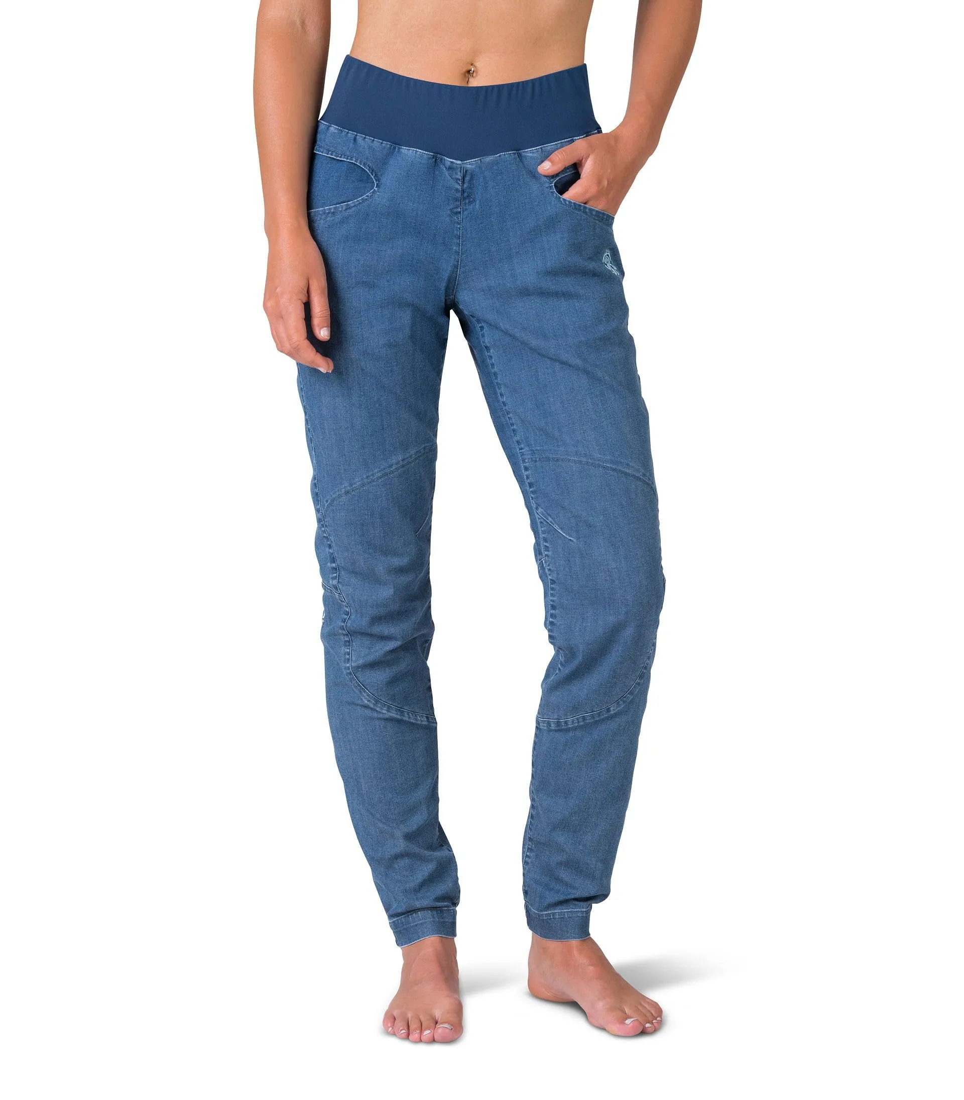 Rafiki Donna Chain Pantaloni Denim XS - immagine 6