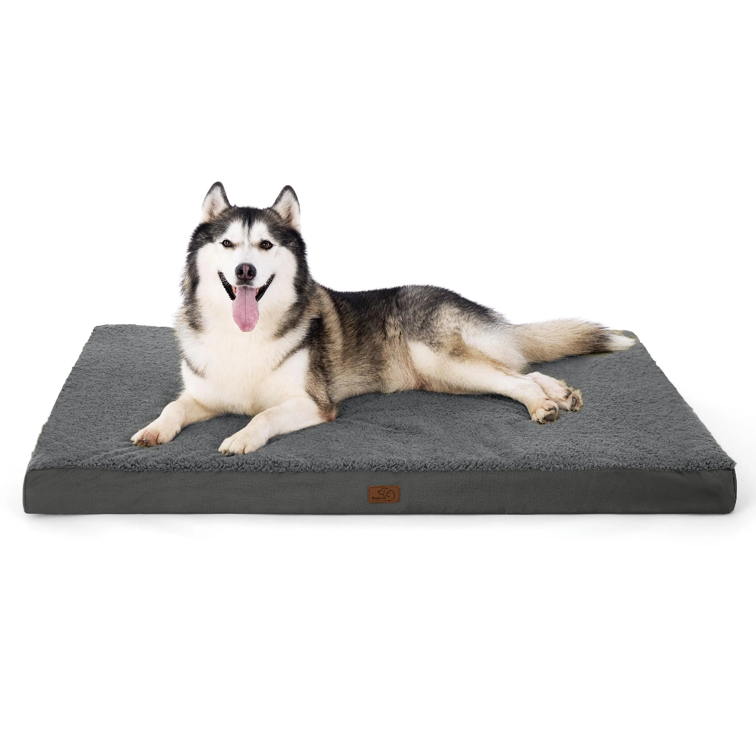 Bedsure Cuccia Cane Sfoderabile Lavabile, 135x91x10 cm, Grigio - immagine 1
