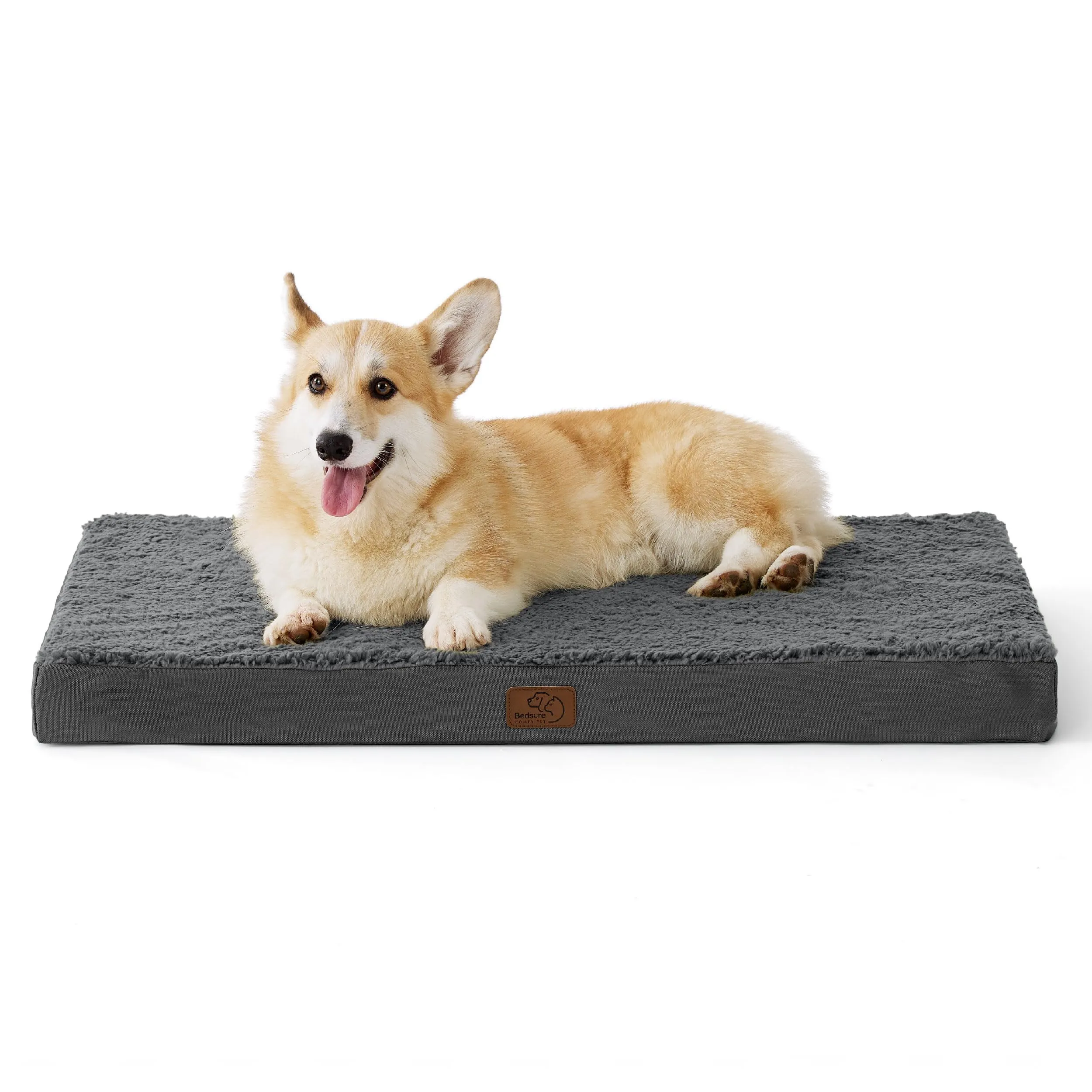 Bedsure Cuccia Cane Sfoderabile Lavabile, 89x56 cm, Grigio - immagine 1