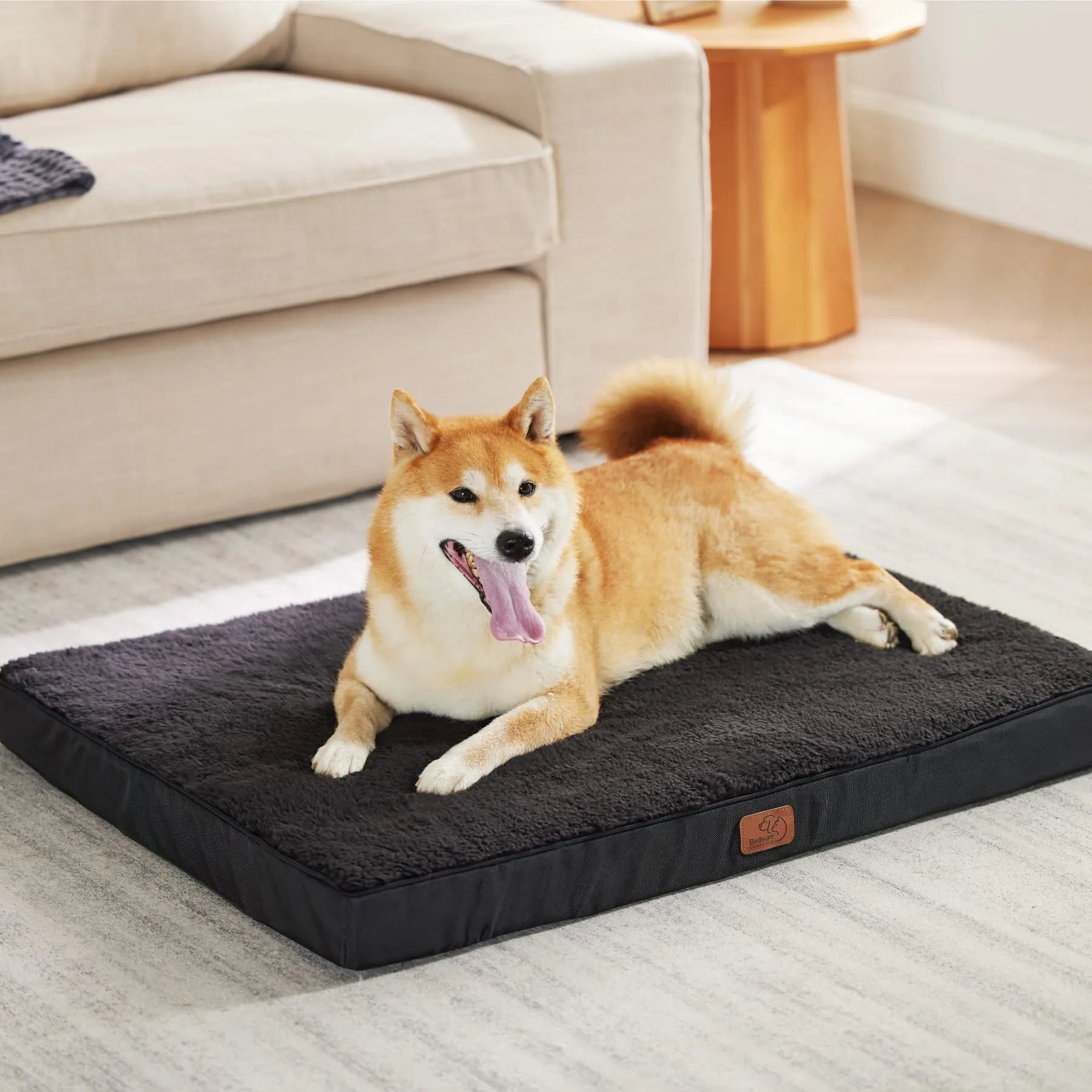 Bedsure Cuccia Cane Sfoderabile Lavabile, 91x69 cm, Nero - immagine 8