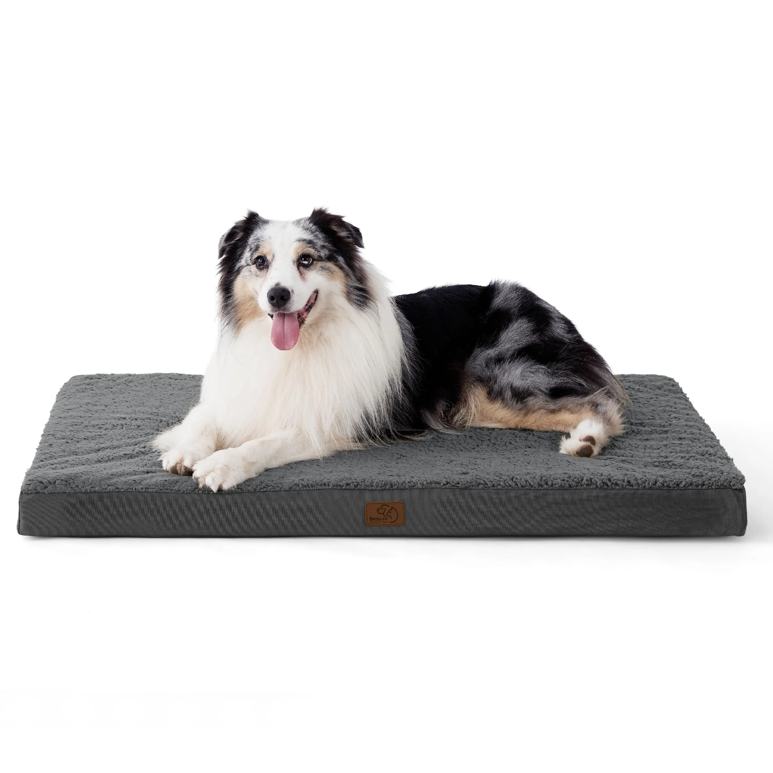 Bedsure Cuccia Cane Sfoderabile Lavabile, 104x74x9 cm, Grigio - immagine 1