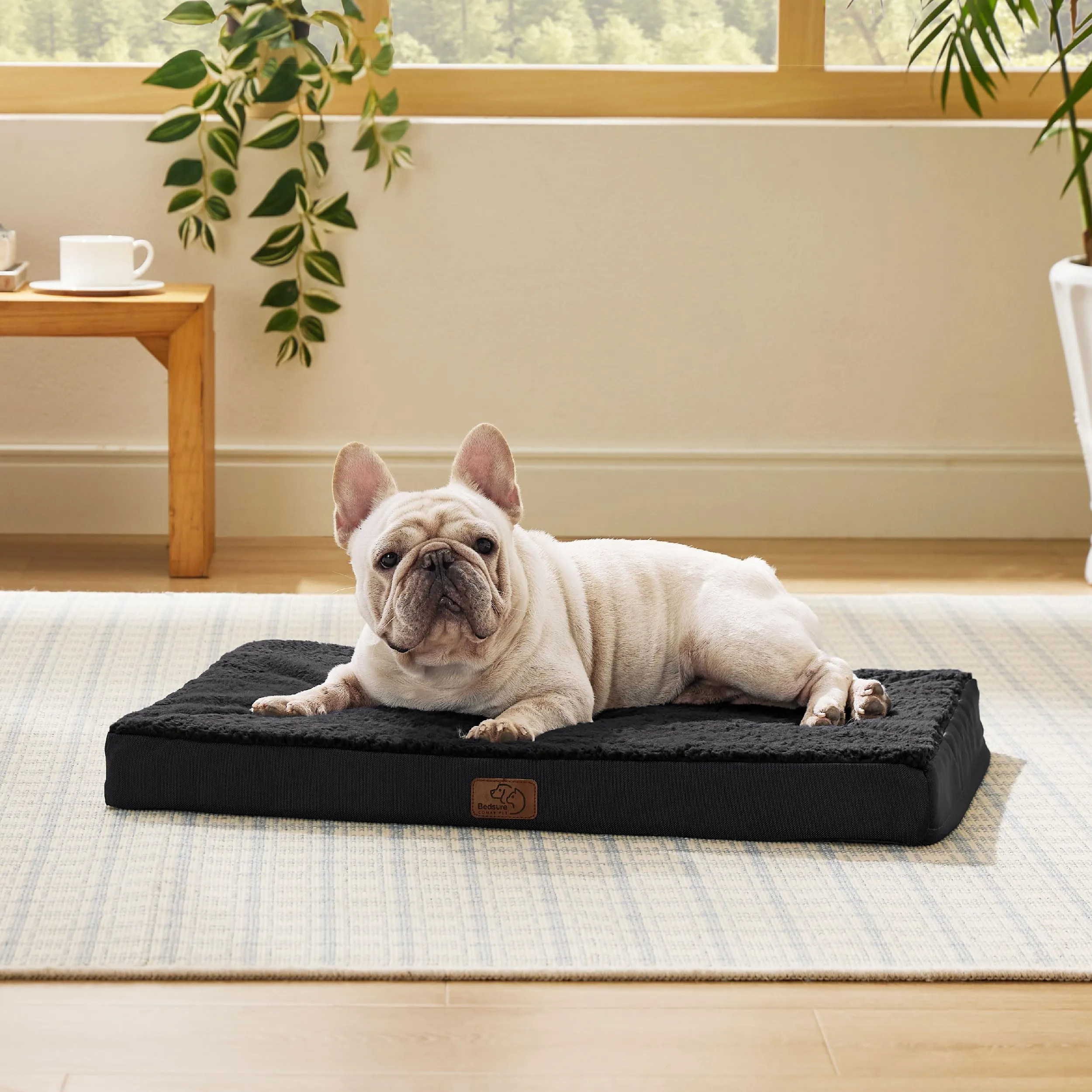 Bedsure Cuccia Cane Taglia Media Sfoderabile Lavabile, 76x51 cm, Nero - immagine 6