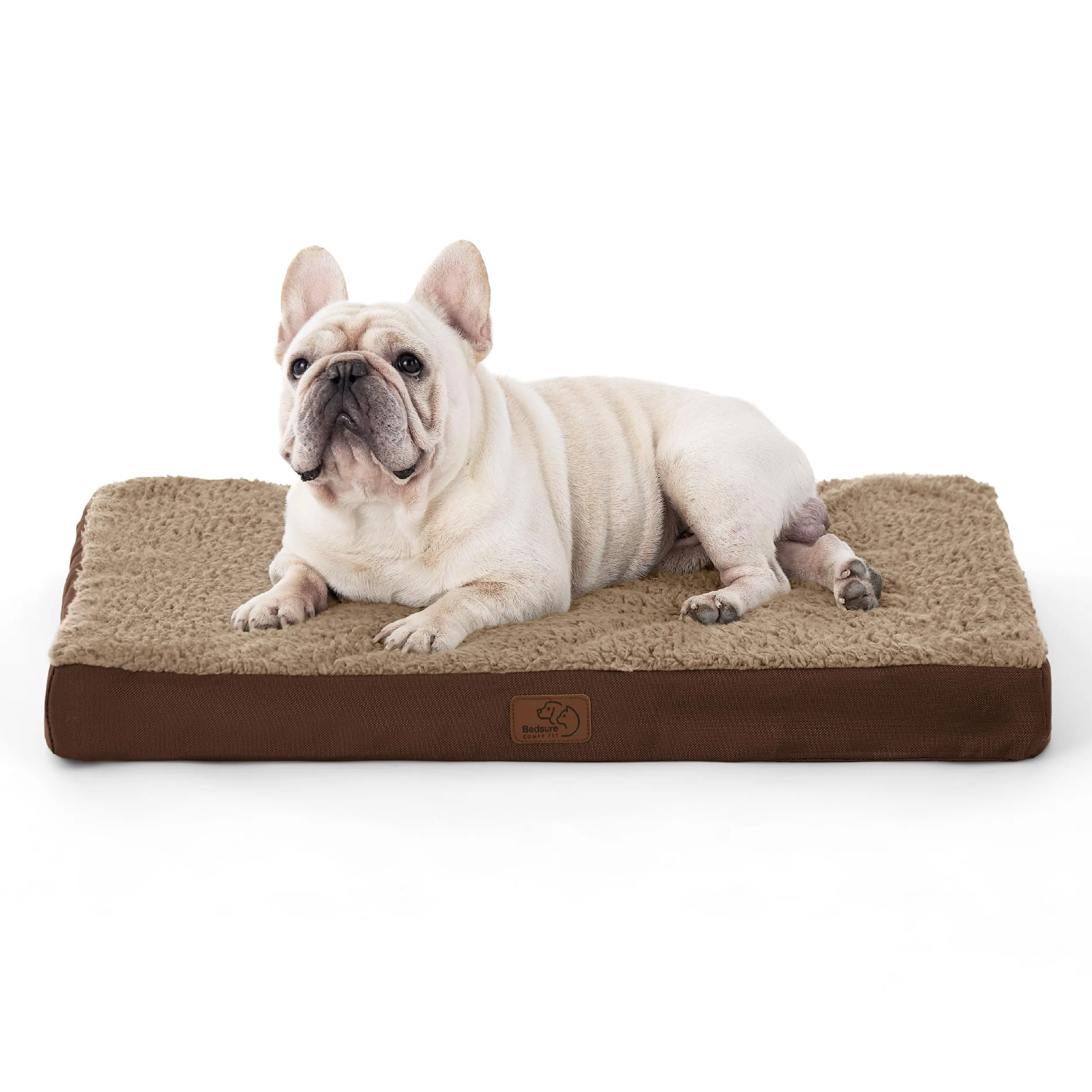 Bedsure Cuccia Cane Taglia Media Sfoderabile Lavabile, 76x51 cm, Marrone - immagine 1