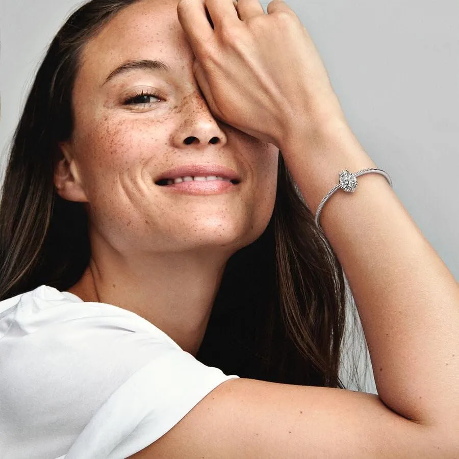 Pandora Moments Ciondolo Leone in Argento Sterling con Zirconia Cubica Trasparente - immagine 5