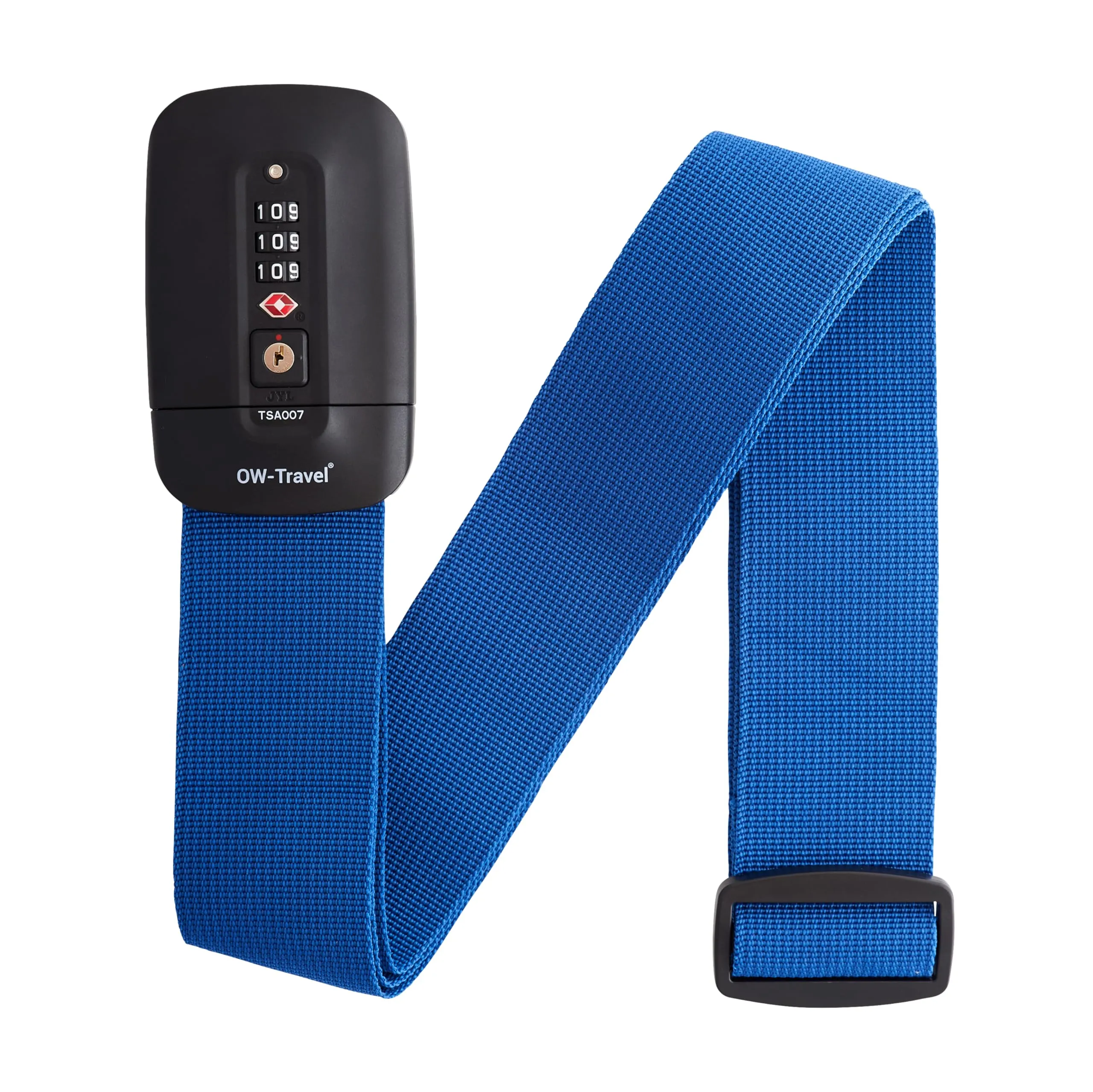 OW-Travel Cinghia per Valigia TSA, Blu Scuro - immagine 1