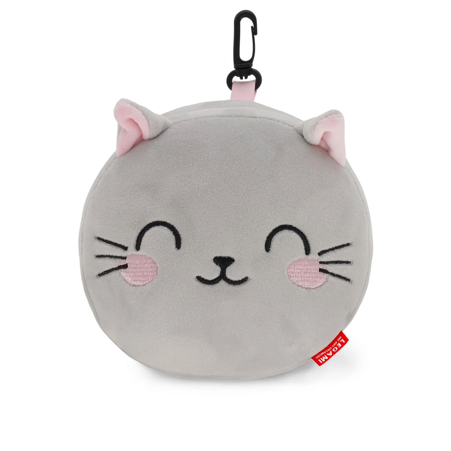 Legami Cuscino da Viaggio con Mascherina da Notte, Tema Kitty, 16x16 cm - immagine 1