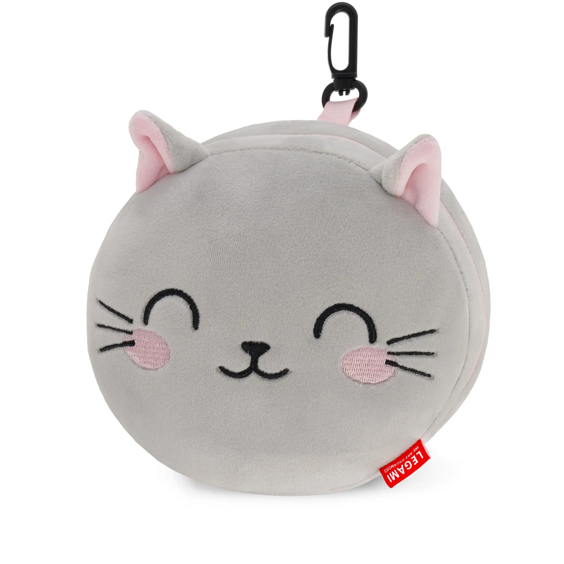 Legami Cuscino da Viaggio con Mascherina da Notte, Tema Kitty, 16x16 cm - immagine 4