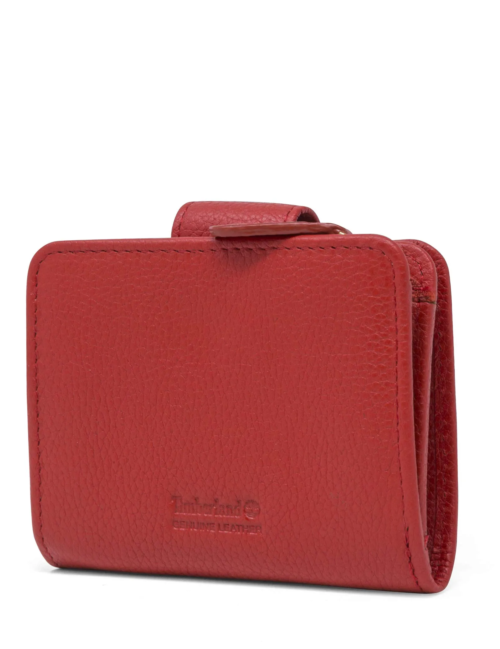 Timberland Portafoglio Donna in Pelle RFID Piccolo - Rosso/Escursione (Getaway Solids) - immagine 3