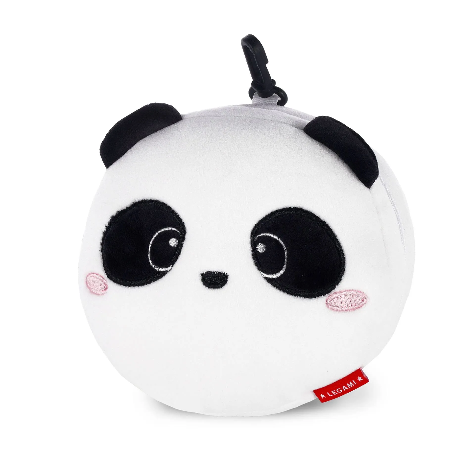 Legami Cuscino da Viaggio con Mascherina da Notte, Tema Panda, 16x16 cm - immagine 4