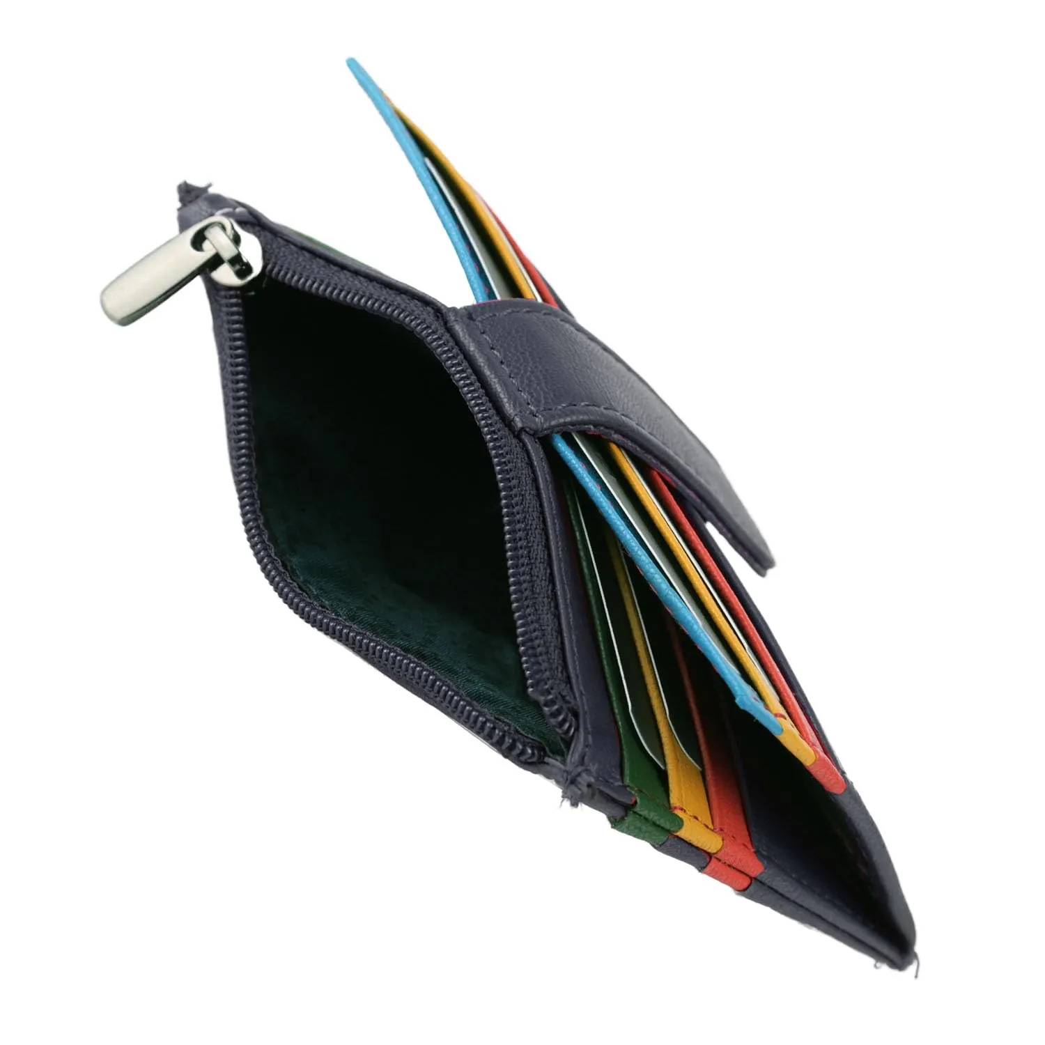 Laura Biagiotti Porta Carte di Credito in Vera Pelle Unisex - immagine 3