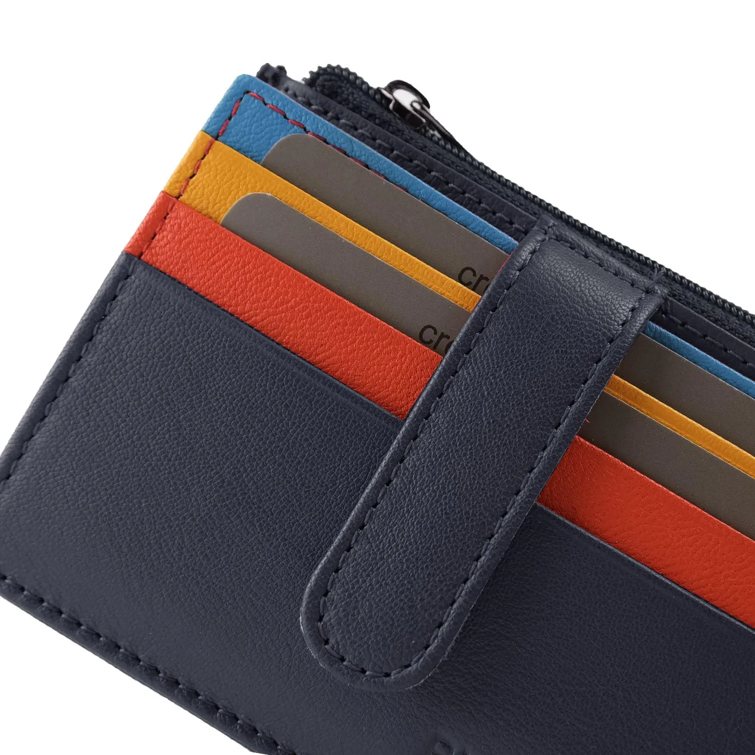 Laura Biagiotti Porta Carte di Credito in Vera Pelle Unisex - immagine 7