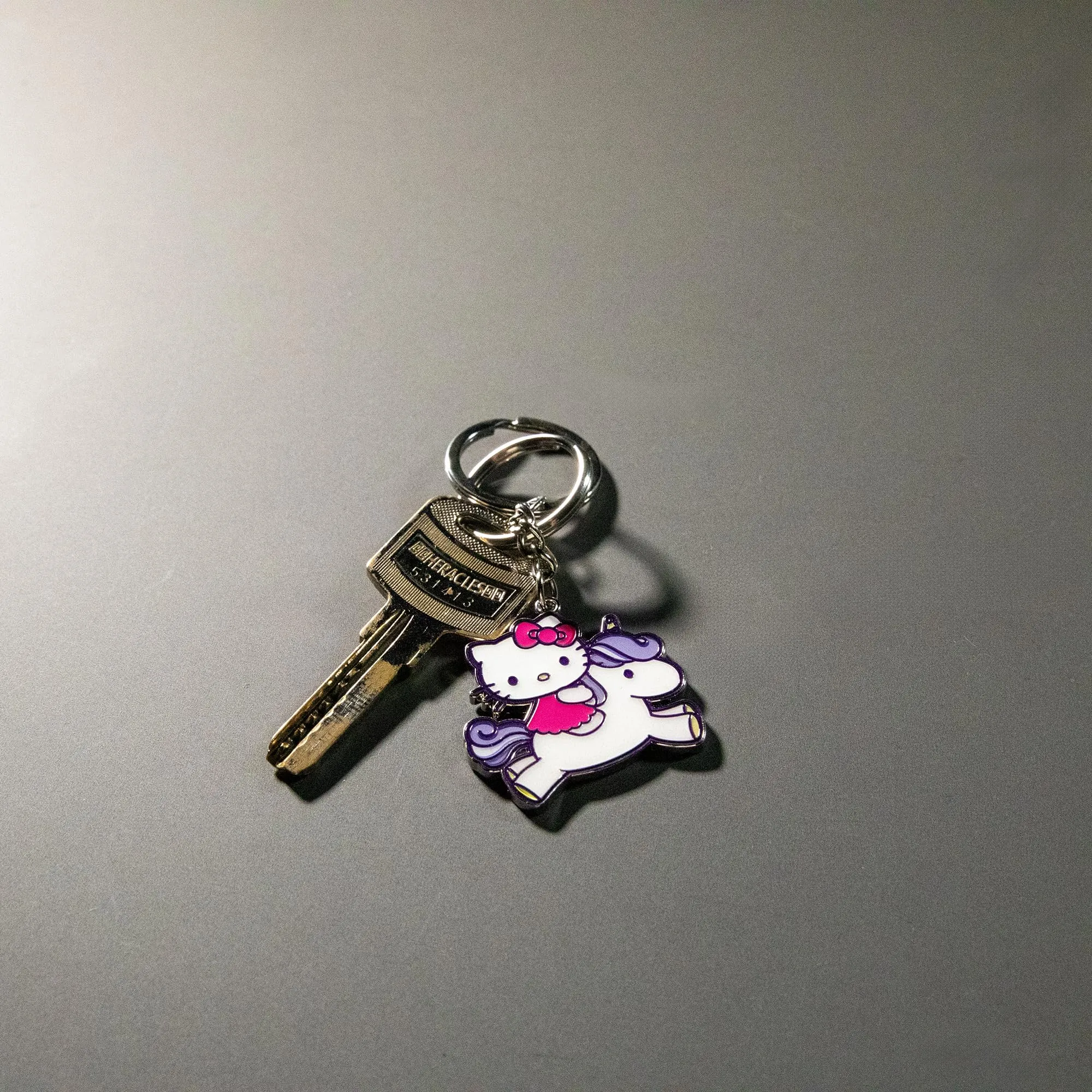 Konix Hello Kitty Portachiavi Unicorno, Metallo, 4 x 4 cm - immagine 5