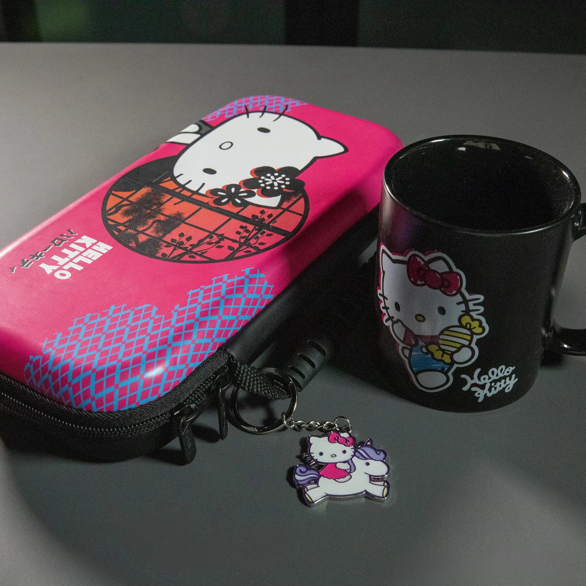 Konix Hello Kitty Portachiavi Unicorno, Metallo, 4 x 4 cm - immagine 6