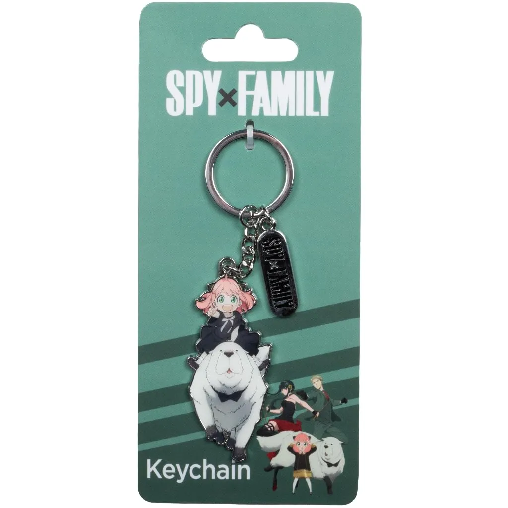 Konix Spy x Family Portachiavi Anya e Bond Forger - Metallo - 7 x 2,5 cm - immagine 3