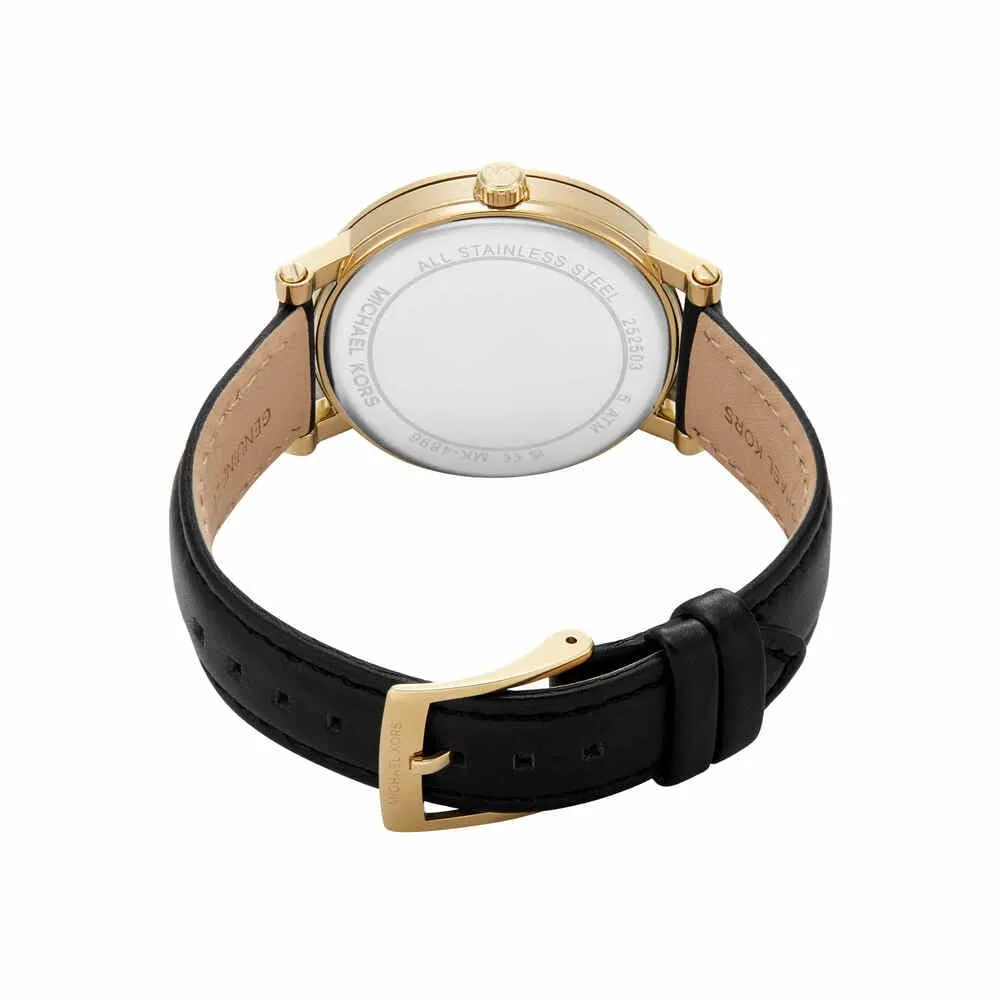 Michael Kors Corey MK4896 Orologio da donna, 38 mm, Nero e Oro - immagine 6