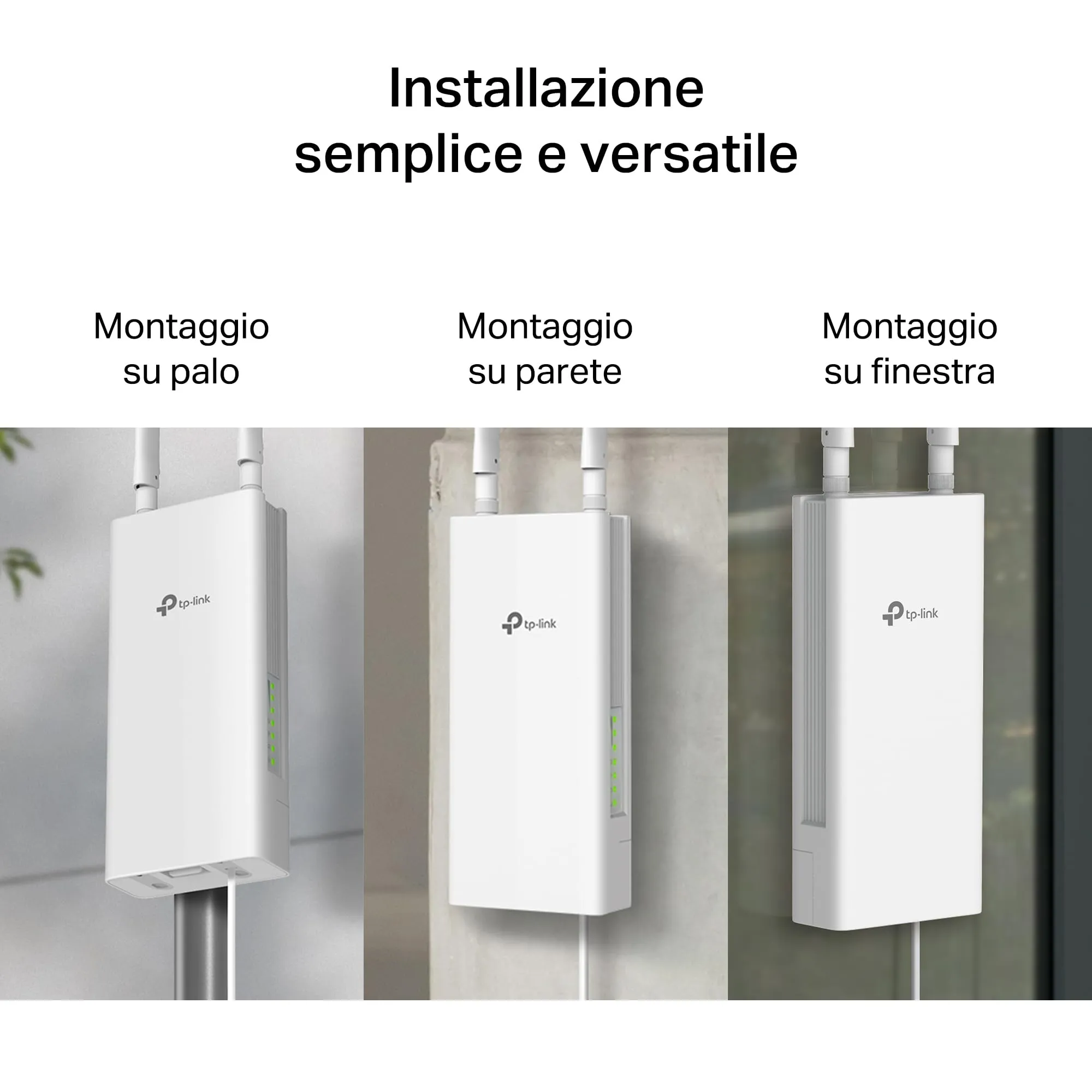 TP-Link Archer MR402-Outdoor 4G LTE Router AC1200 IP65 PoE - immagine 7