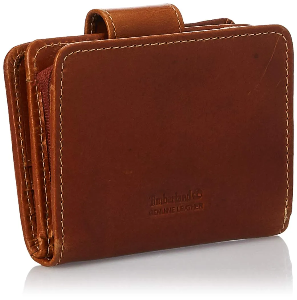 Timberland Portafoglio Donna in Pelle RFID, Cognac, Taglia Unica - immagine 3