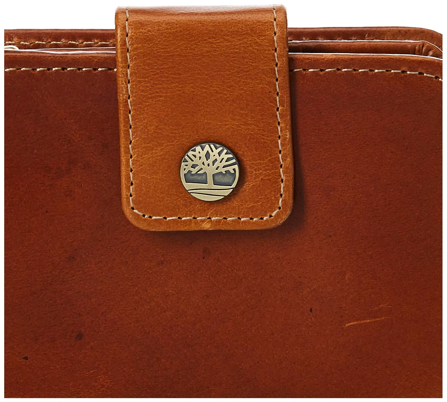 Timberland Portafoglio Donna in Pelle RFID, Cognac, Taglia Unica - immagine 4