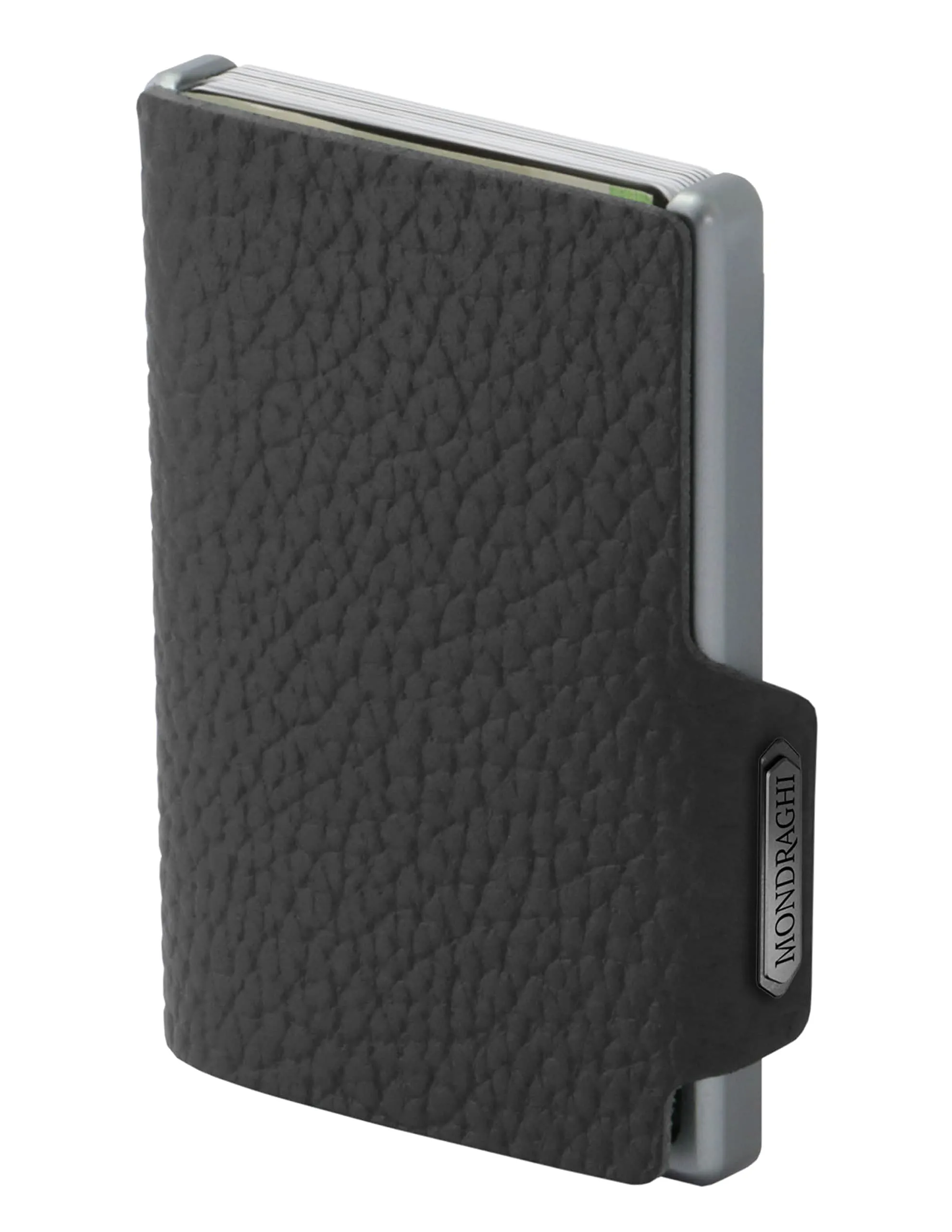 Mondraghi Miniwallet in Vera Pelle Modello One - Nero - immagine 1