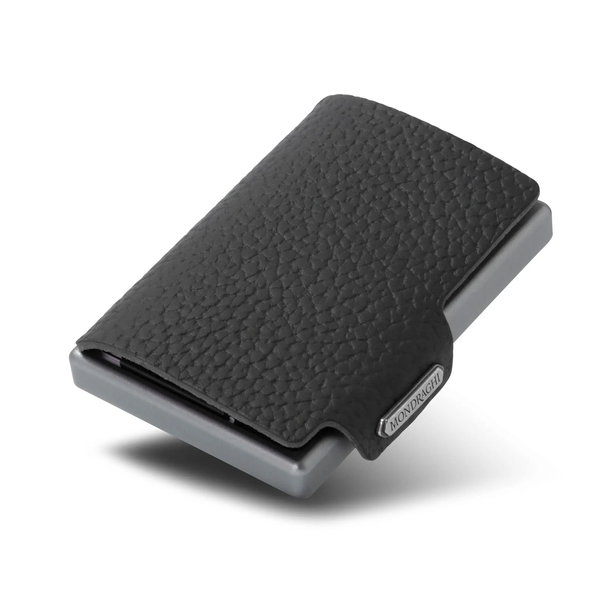 Mondraghi Miniwallet in Vera Pelle Modello One - Nero - immagine 3
