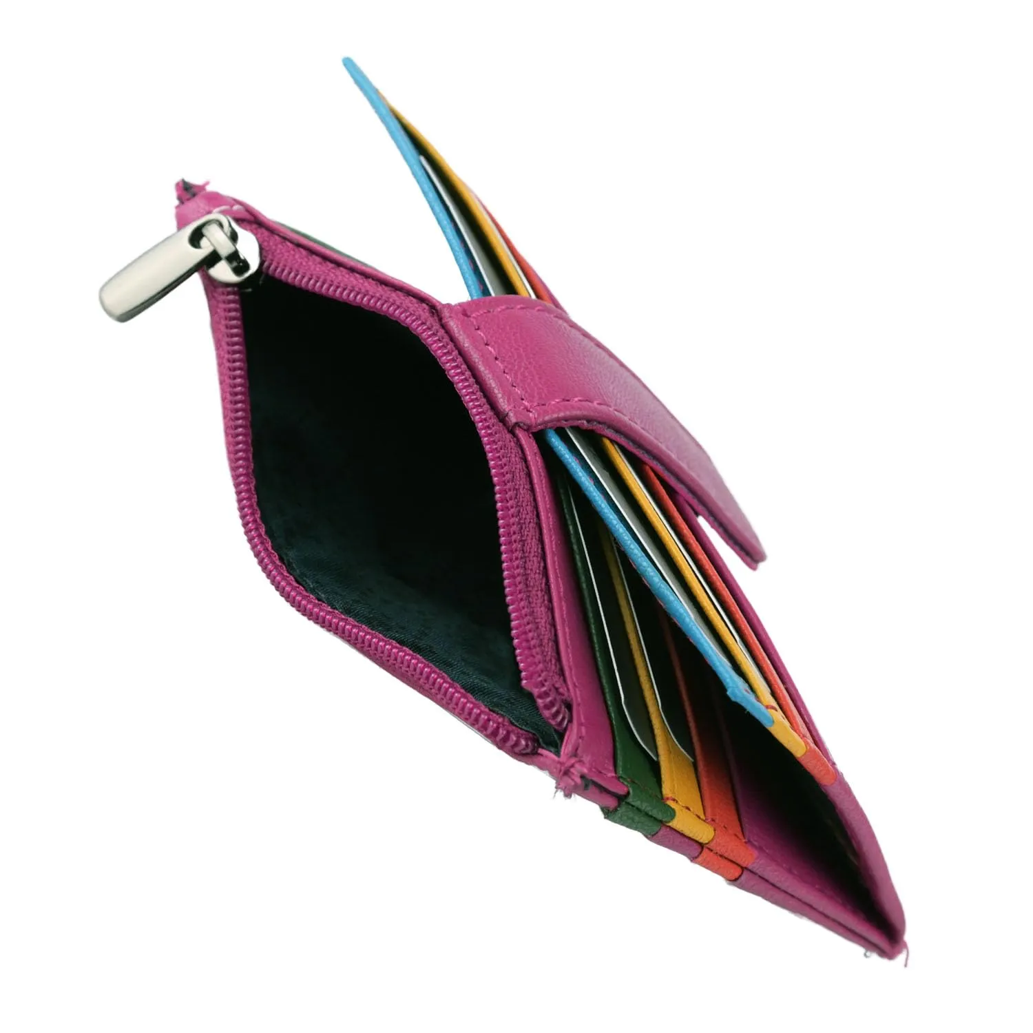 Laura Biagiotti Porta Carte di Credito in Vera Pelle Unisex - immagine 3