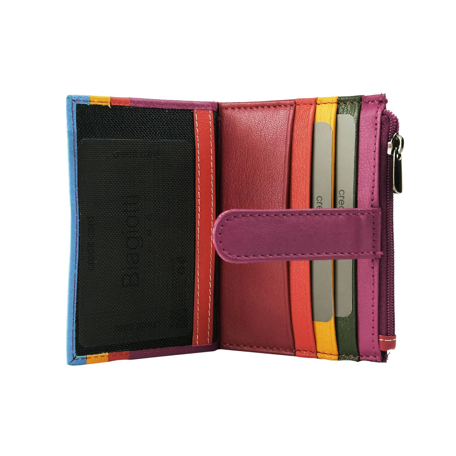 Laura Biagiotti Porta Carte di Credito in Vera Pelle Unisex - immagine 4