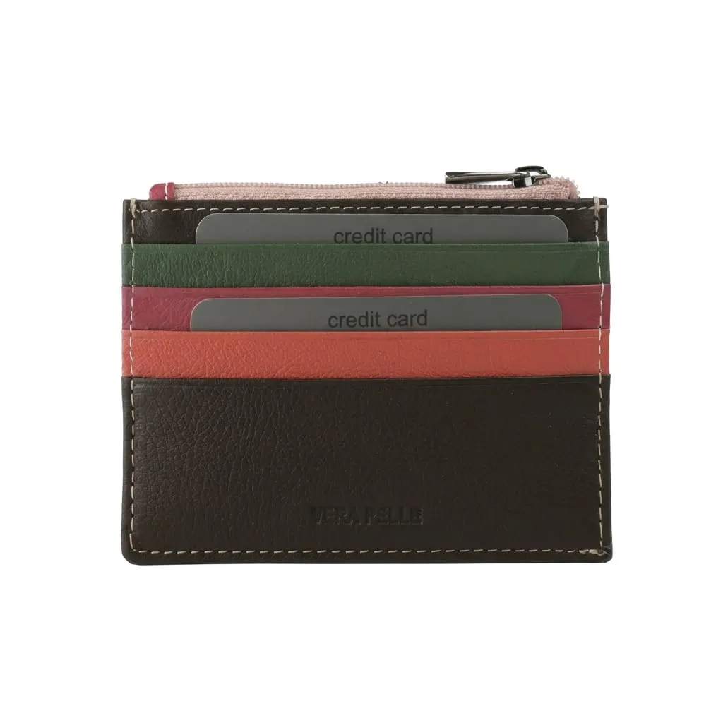 Laura Biagiotti Porta Carte di Credito in Vera Pelle Unisex - immagine 2