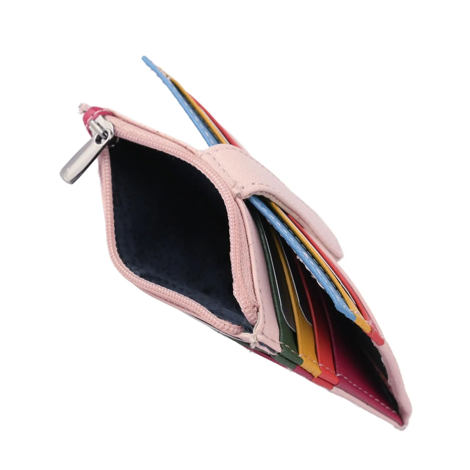 Laura Biagiotti Porta Carte di Credito in Vera Pelle Unisex - immagine 3