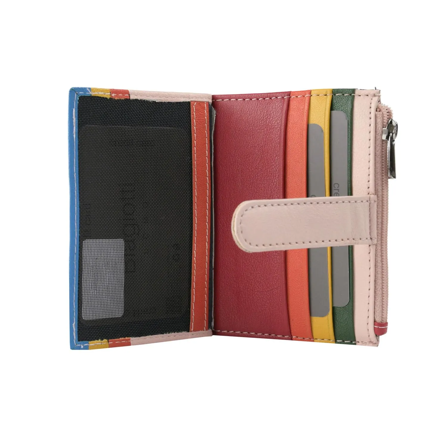 Laura Biagiotti Porta Carte di Credito in Vera Pelle Unisex - immagine 4