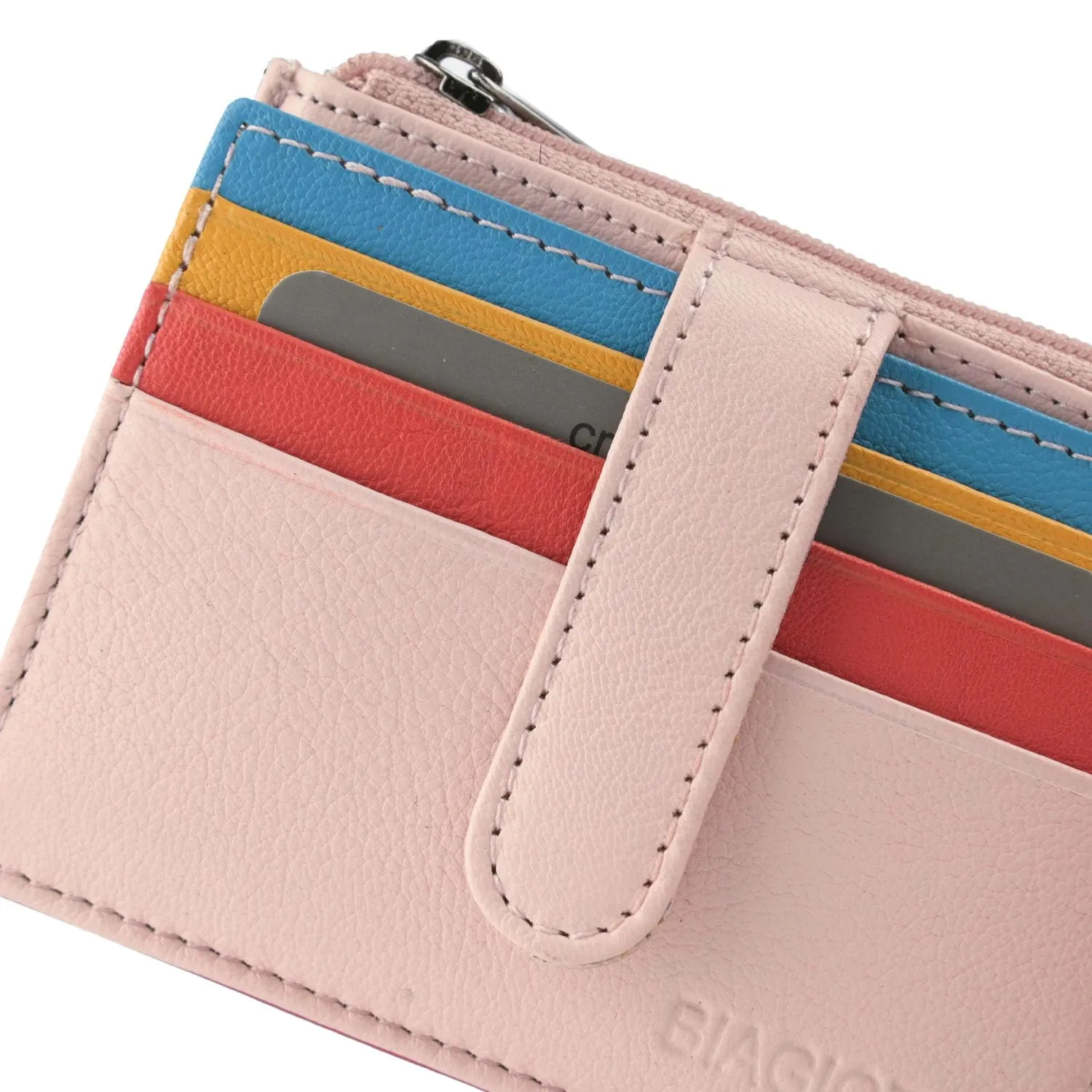 Laura Biagiotti Porta Carte di Credito in Vera Pelle Unisex - immagine 7