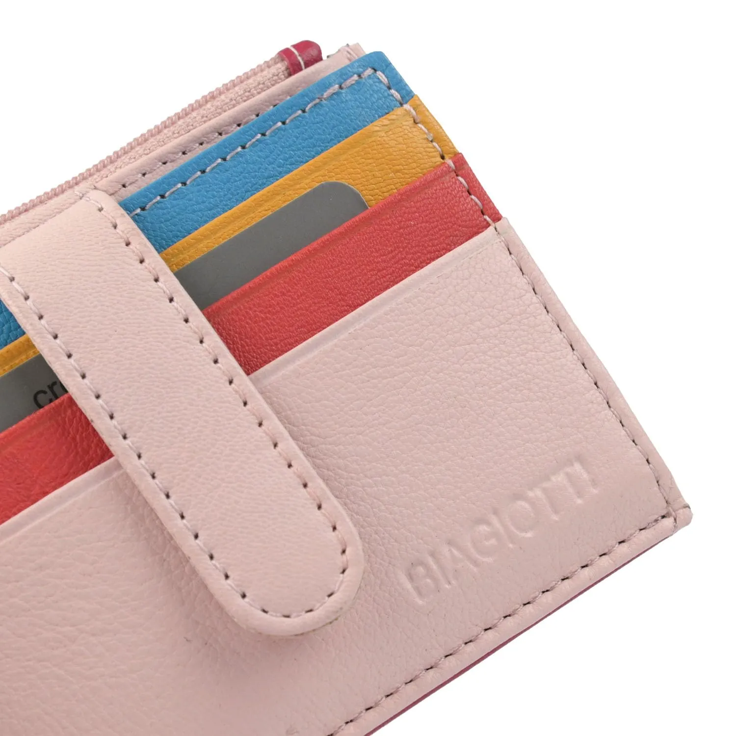 Laura Biagiotti Porta Carte di Credito in Vera Pelle Unisex - immagine 8