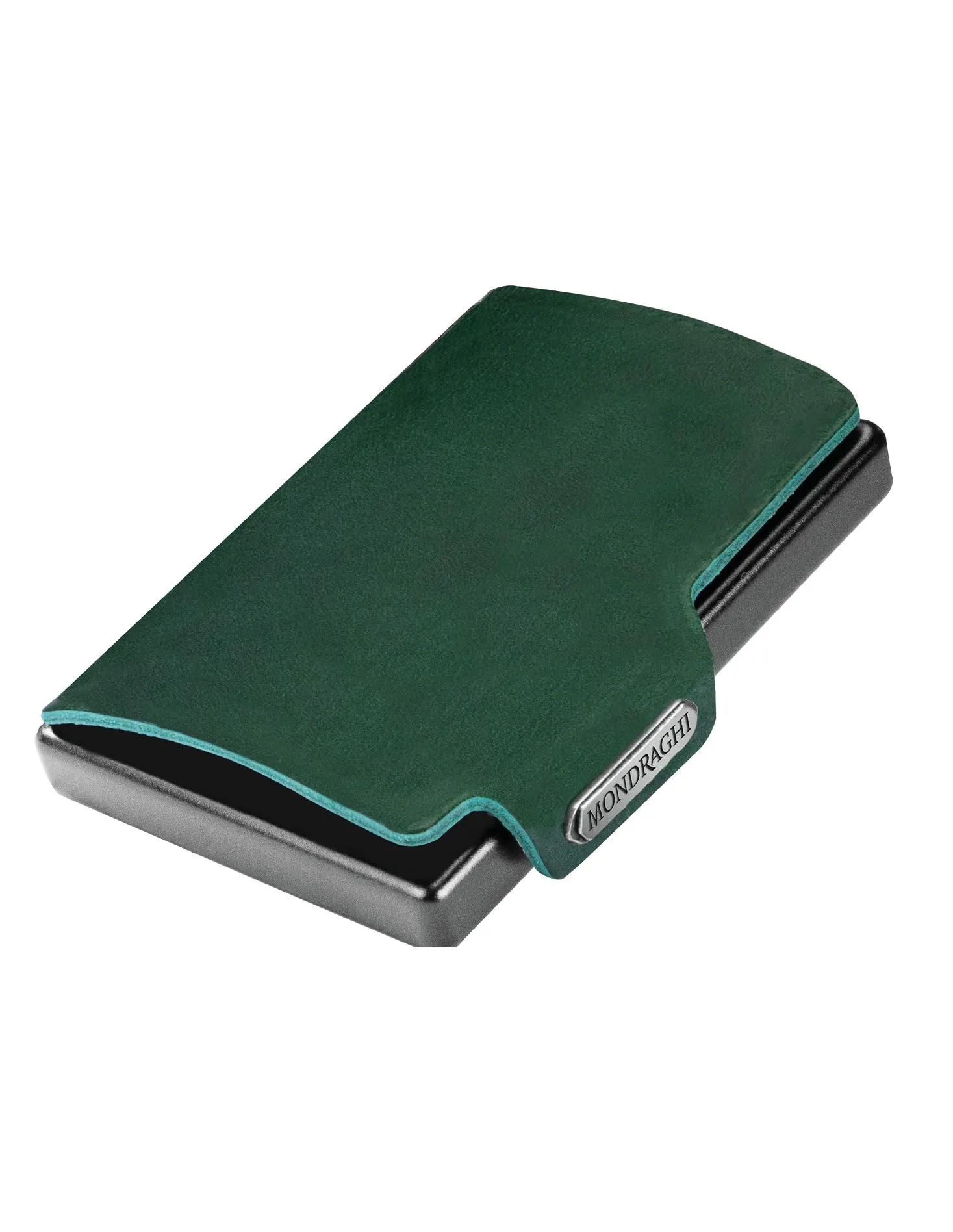 Mondraghi Miniwallet in Vera Pelle Modello Basic Outlet Forest per Uomo e Donna - immagine 4