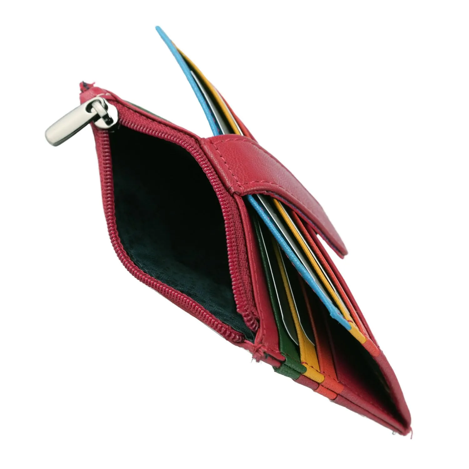 Laura Biagiotti Porta Carte di Credito in Vera Pelle Unisex - immagine 3