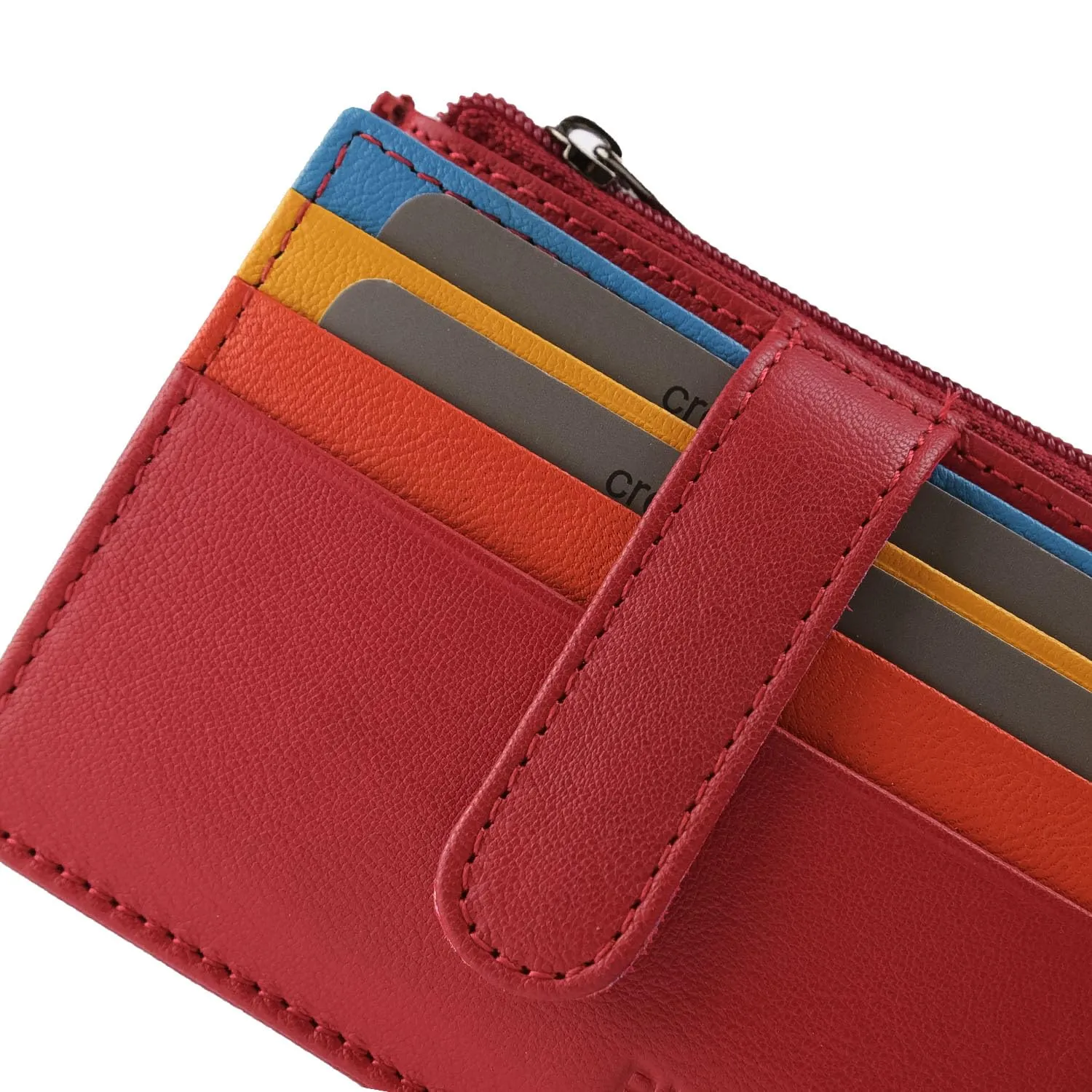 Laura Biagiotti Porta Carte di Credito in Vera Pelle Unisex - immagine 7