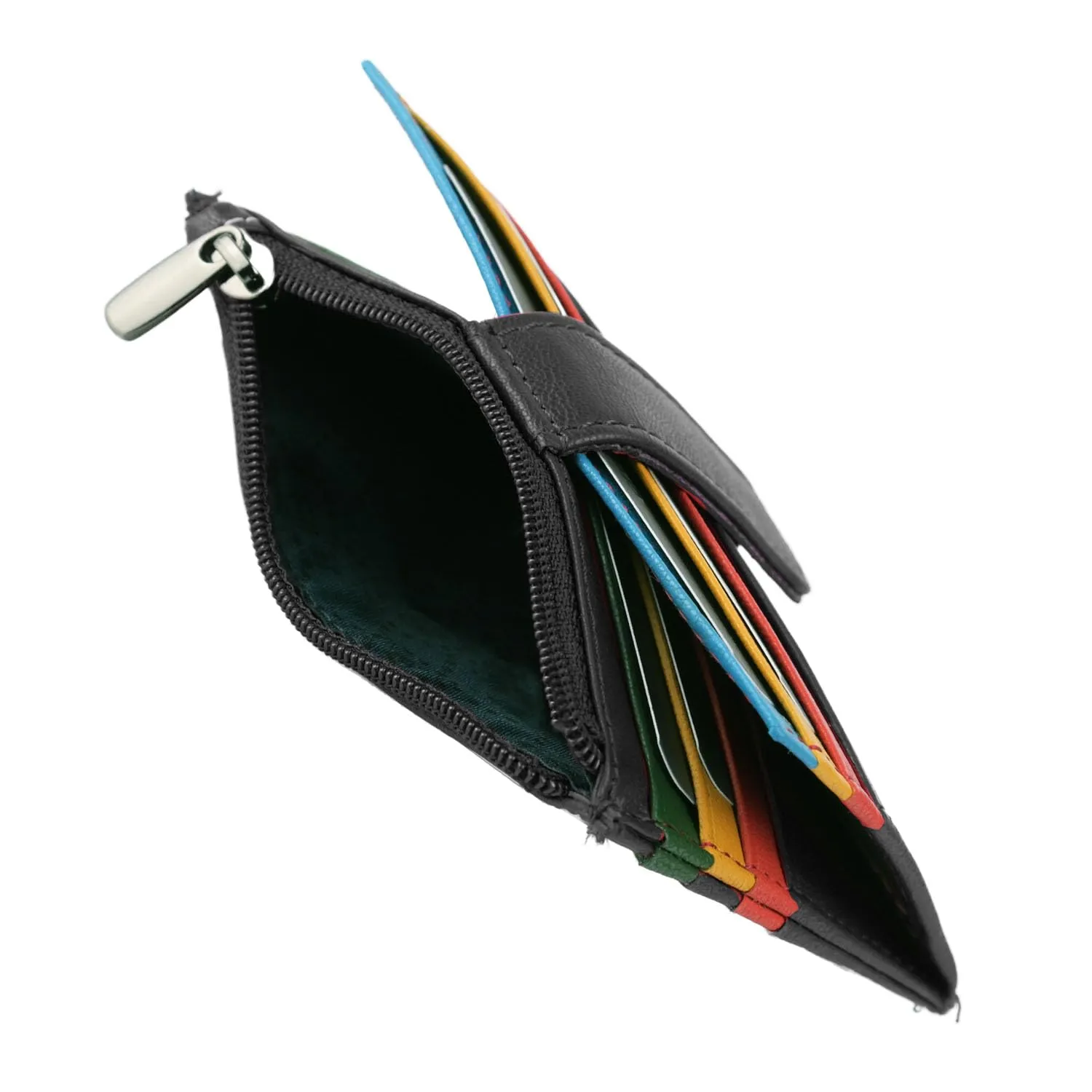 Laura Biagiotti Porta Carte di Credito in Vera Pelle Unisex - immagine 3